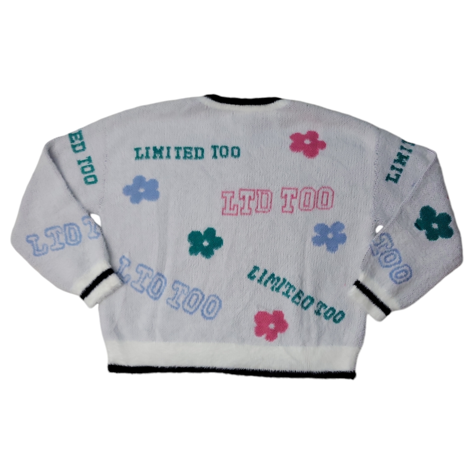 Limited Too Girls Eyelash Super Soft Pullover Sweater - Picture 6 of 7