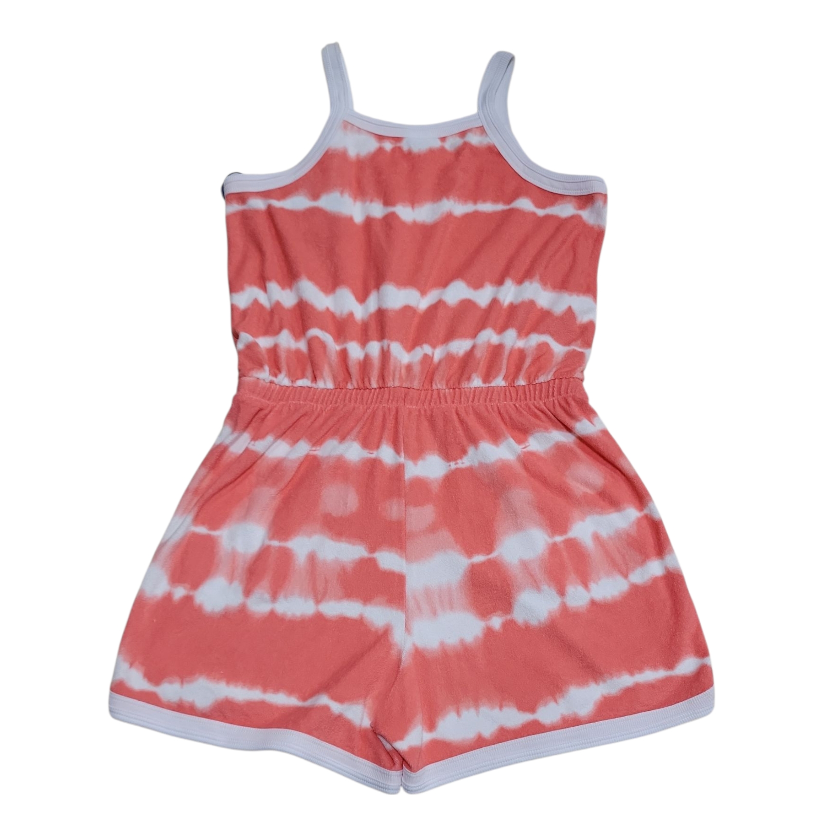 Limited Too Girls French Terry Pockets Sleeveless Pull-On Romper - Picture 6 of 6