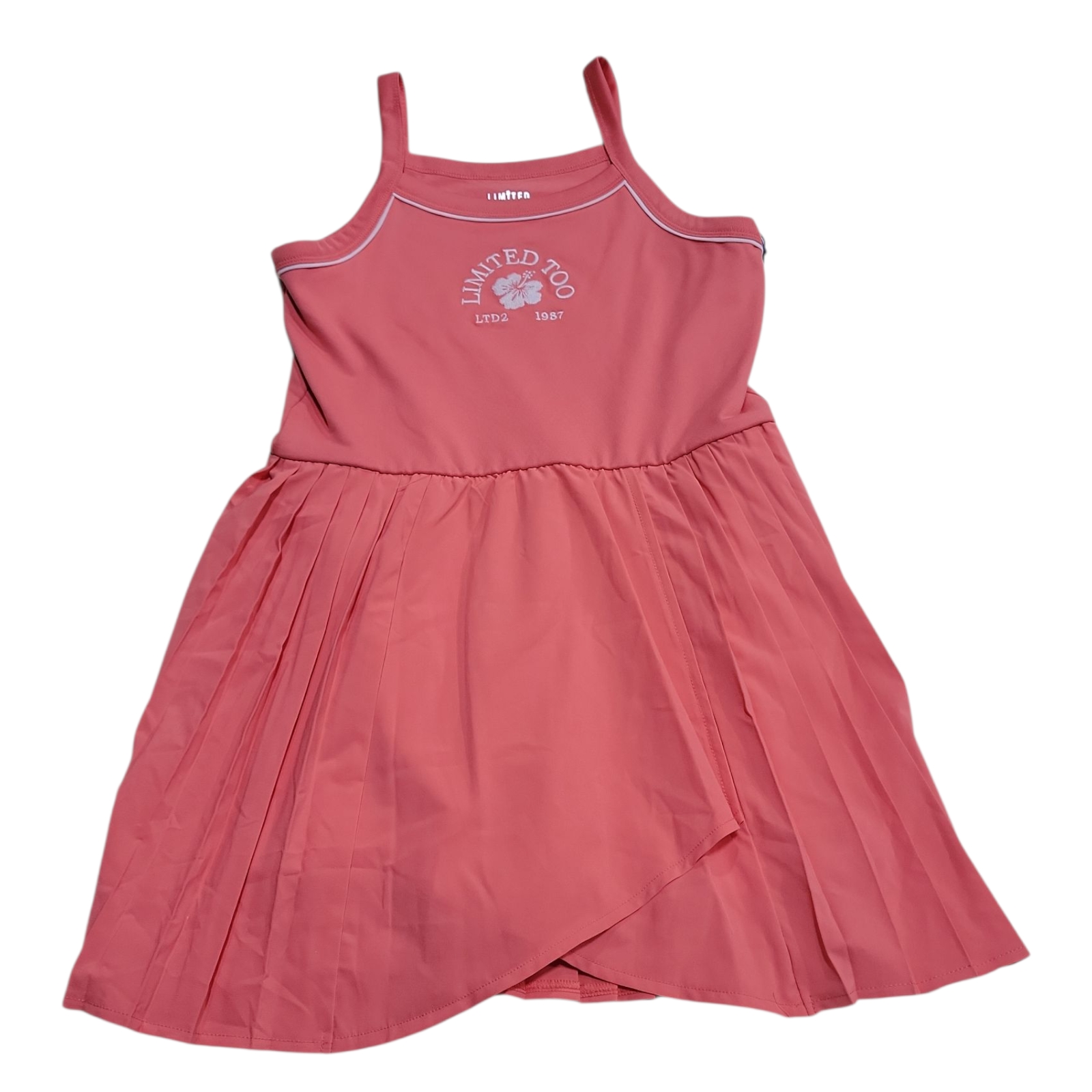 Limited Too Girls Sleeveless Soft Regular Fit Pull-On Active Dress - Picture 5 of 6