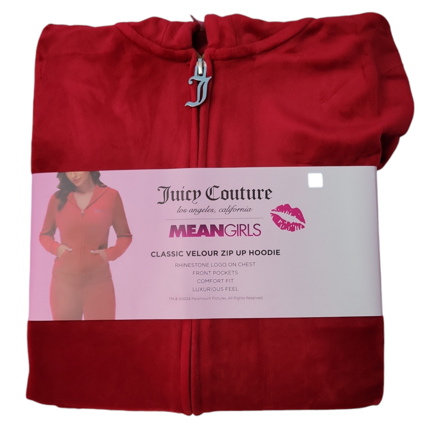 Juicy Couture x Mean Girls Women's Soft Velour Jacket - Picture 9 of 11