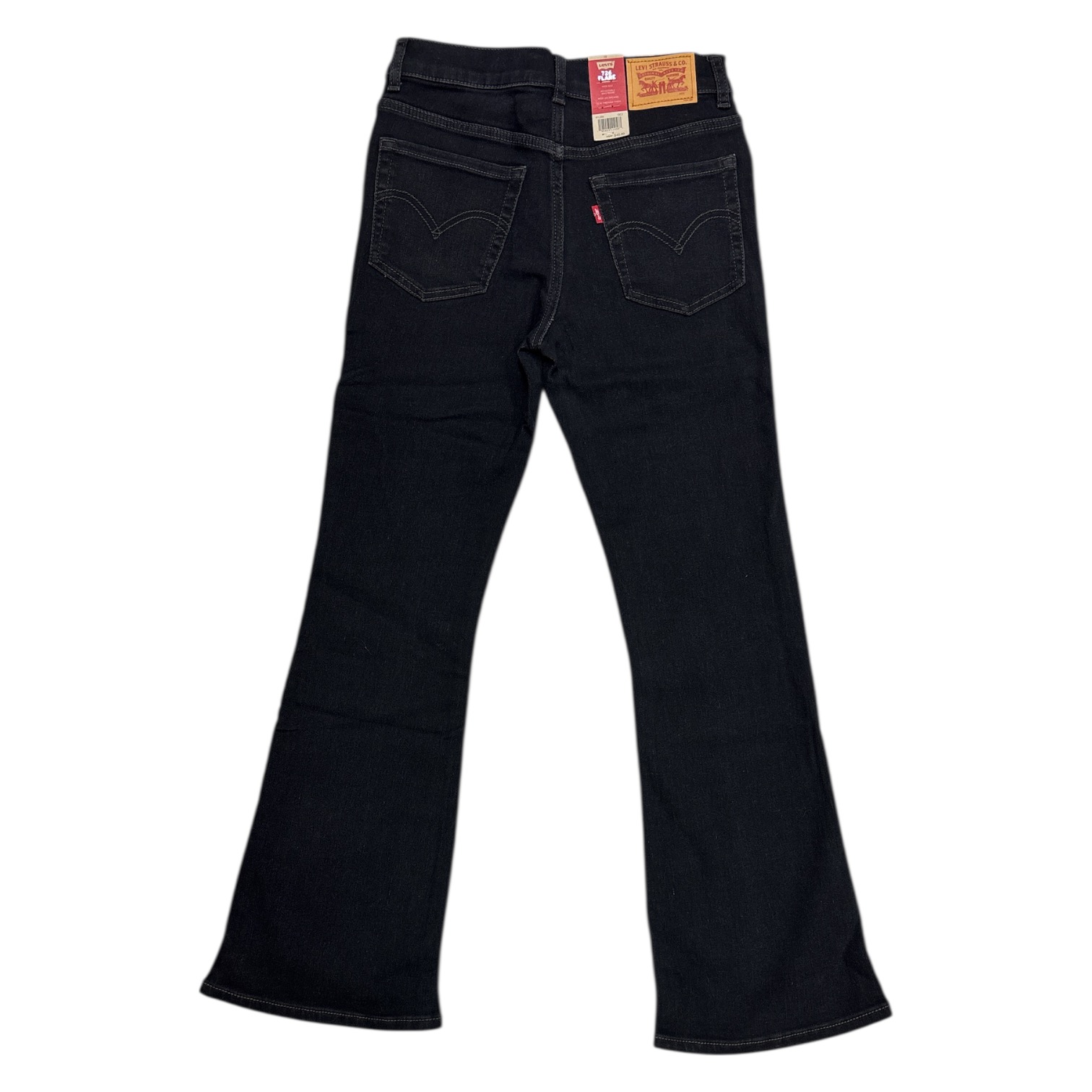 Levi's Girls High Rise Adjustable Waistband 726 Flare Jeans - Picture 3 of 7