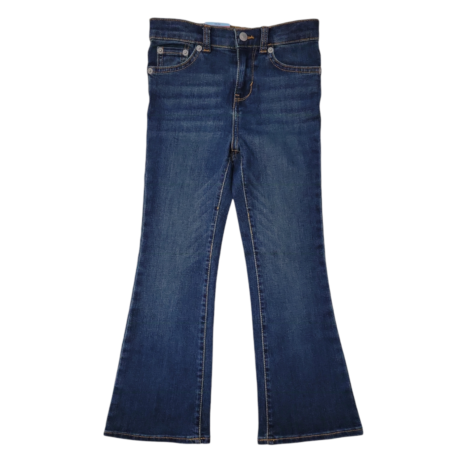 Levi's Girls 726 High Rise Comfortable Stretch Denim Flare Jeans - Picture 3 of 5