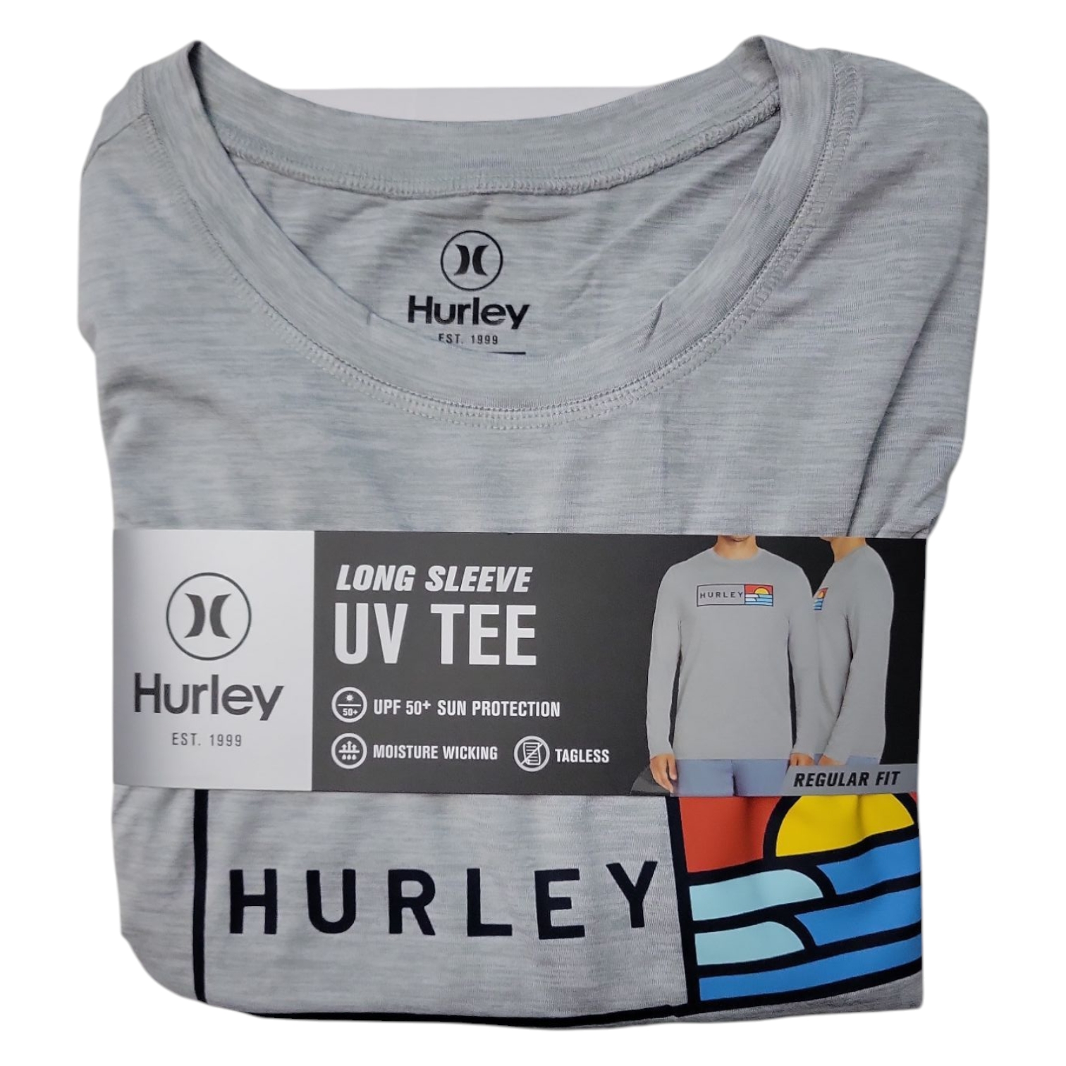 Hurley Men's Sunny Side Hybrid Stretch Tagless UV T-Shirt | eBay
