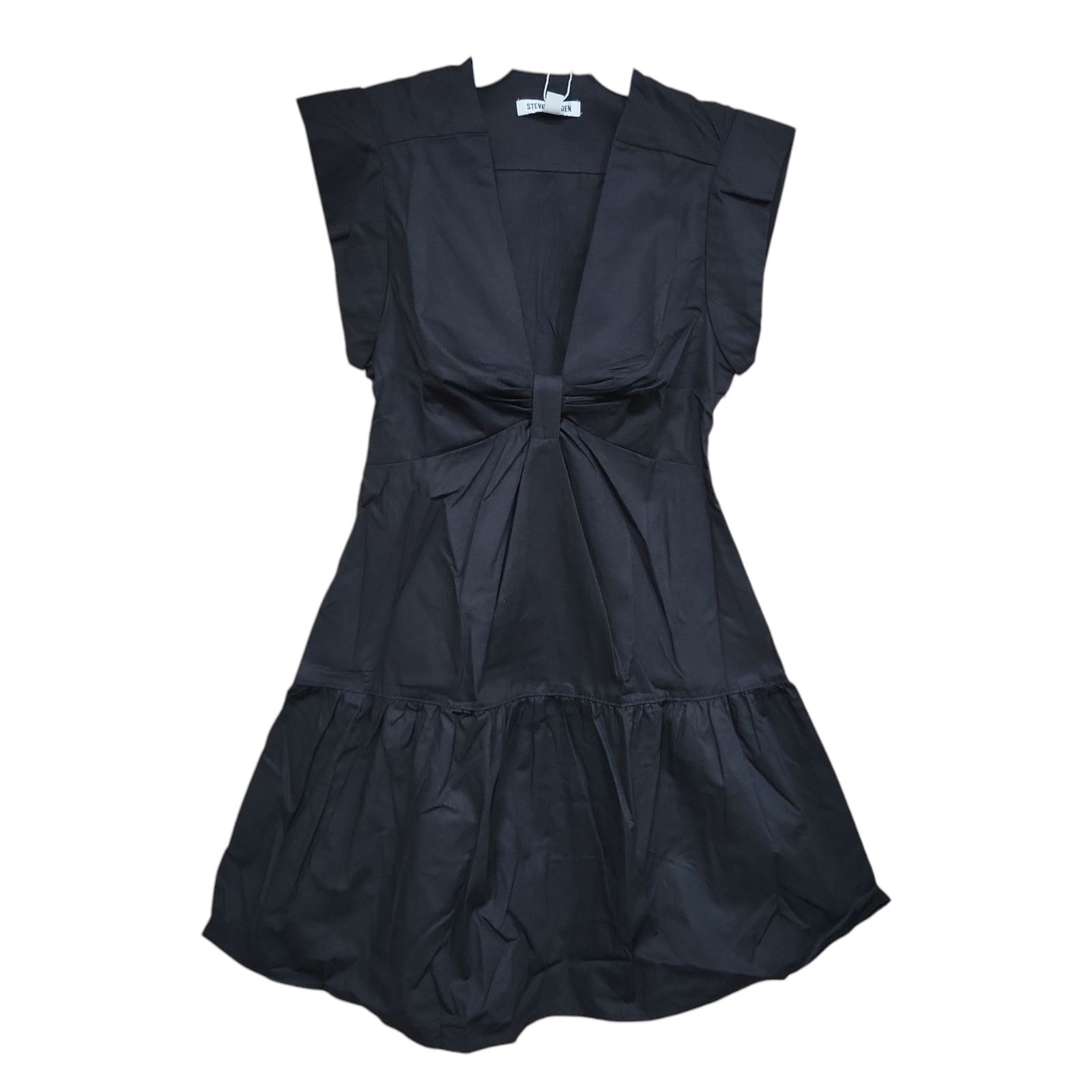 Steve Madden Women's Elastic Waist Sleeveless Mini Dress - Picture 4 of 7