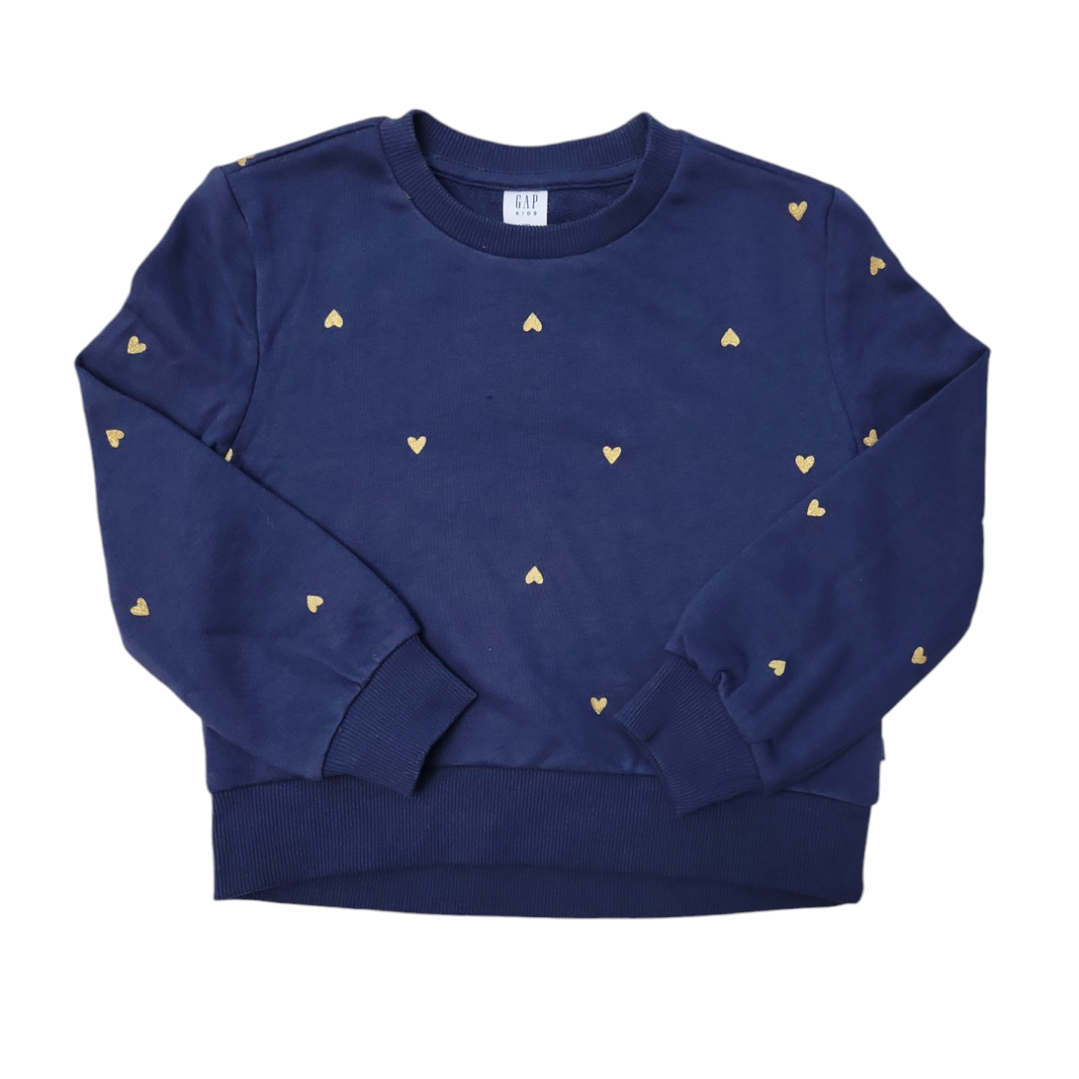 Gap Kids Girls High-Low Hem Soft & Comfortable Crew Sweatshirt - Picture 4 of 4