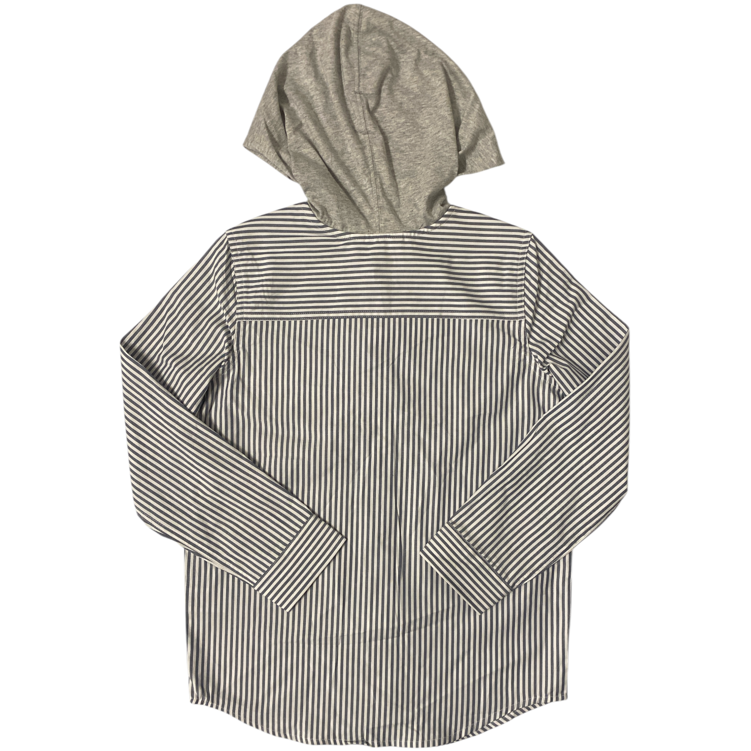 Lucky Brand Boys Hooded Long Sleeve Button Down Woven Shirt - Picture 7 of 7