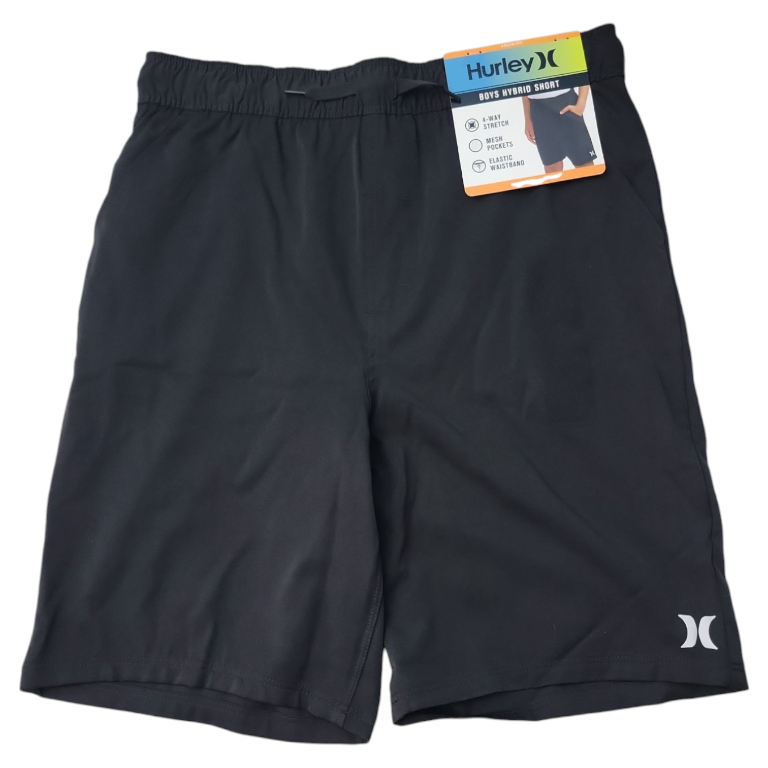 Hurley Boys Hybrid Quick Dry Drawstring Shorts, 917824 023 - Picture 4 of 13