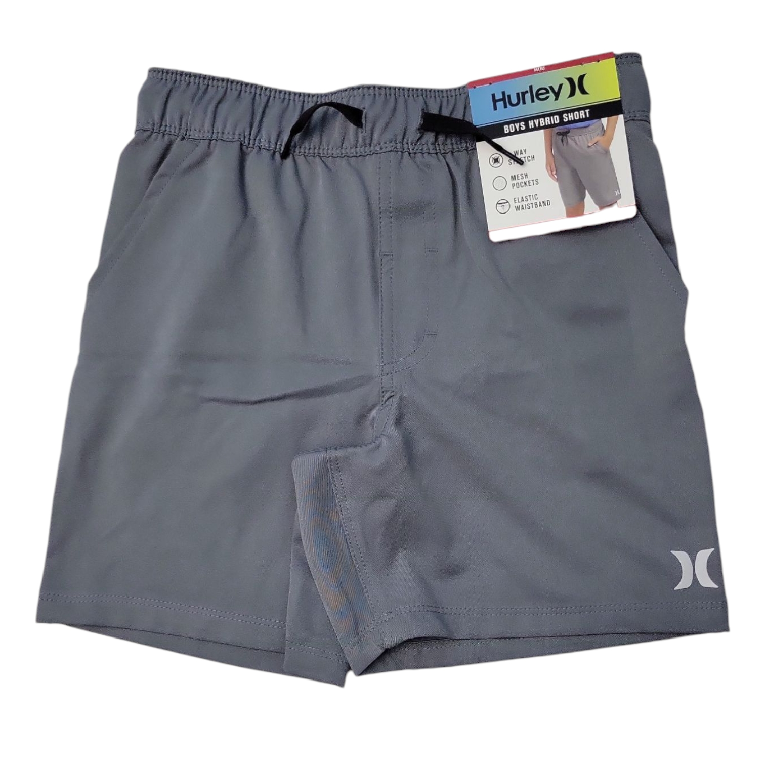 Hurley Boys Hybrid Quick Dry Drawstring Shorts, 917824 023 - Picture 5 of 13