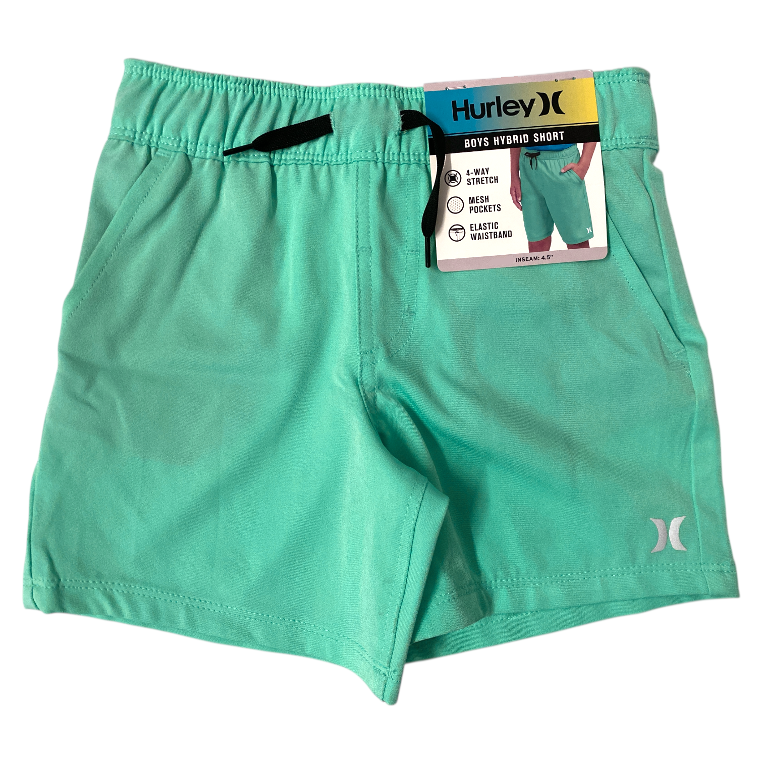 Hurley Boys Hybrid Quick Dry Drawstring Shorts, 917824 023 - Picture 6 of 13