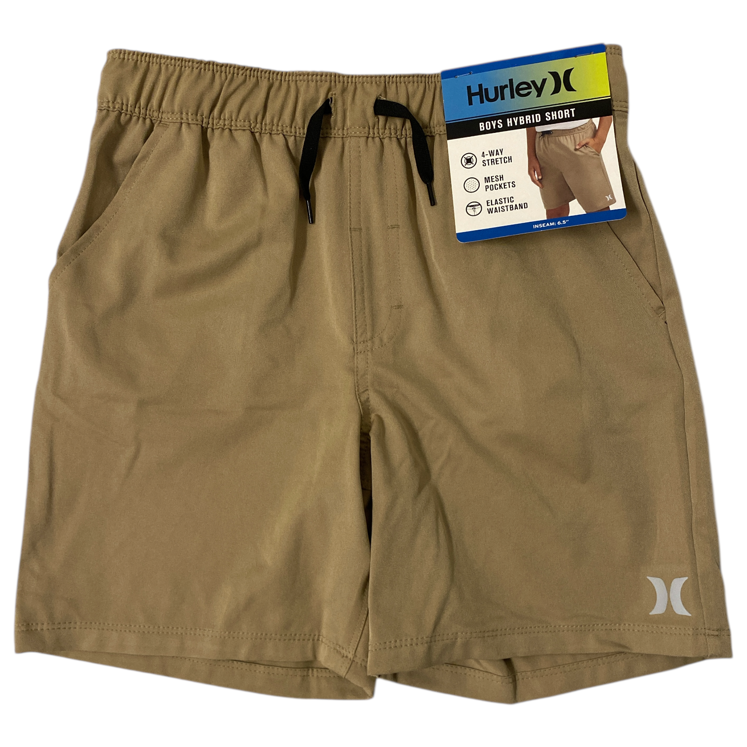 Hurley Boys Hybrid Quick Dry Drawstring Shorts, 917824 023 - Picture 8 of 13