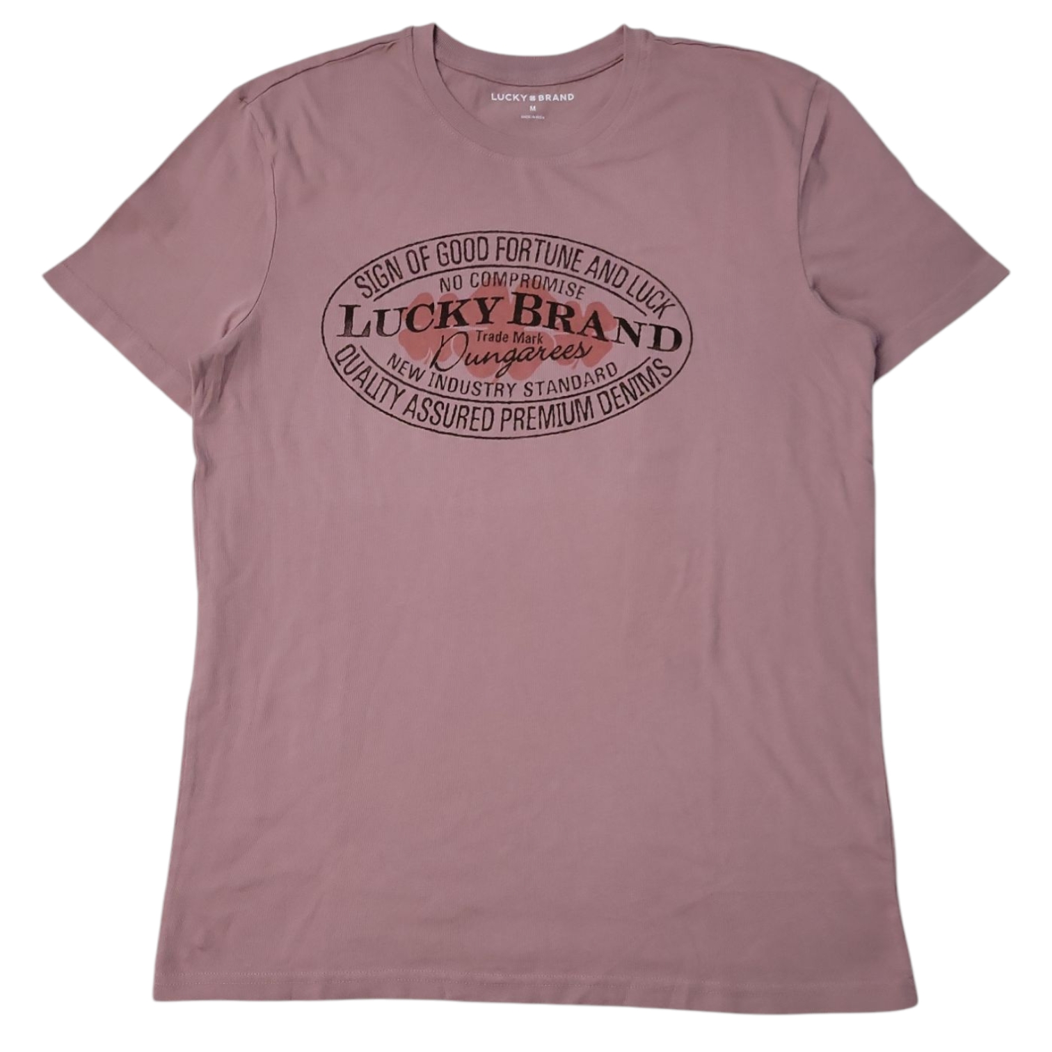 Lucky Brand Men's Graphic Print Crew Neck Soft T-Shirt - Picture 9 of 10