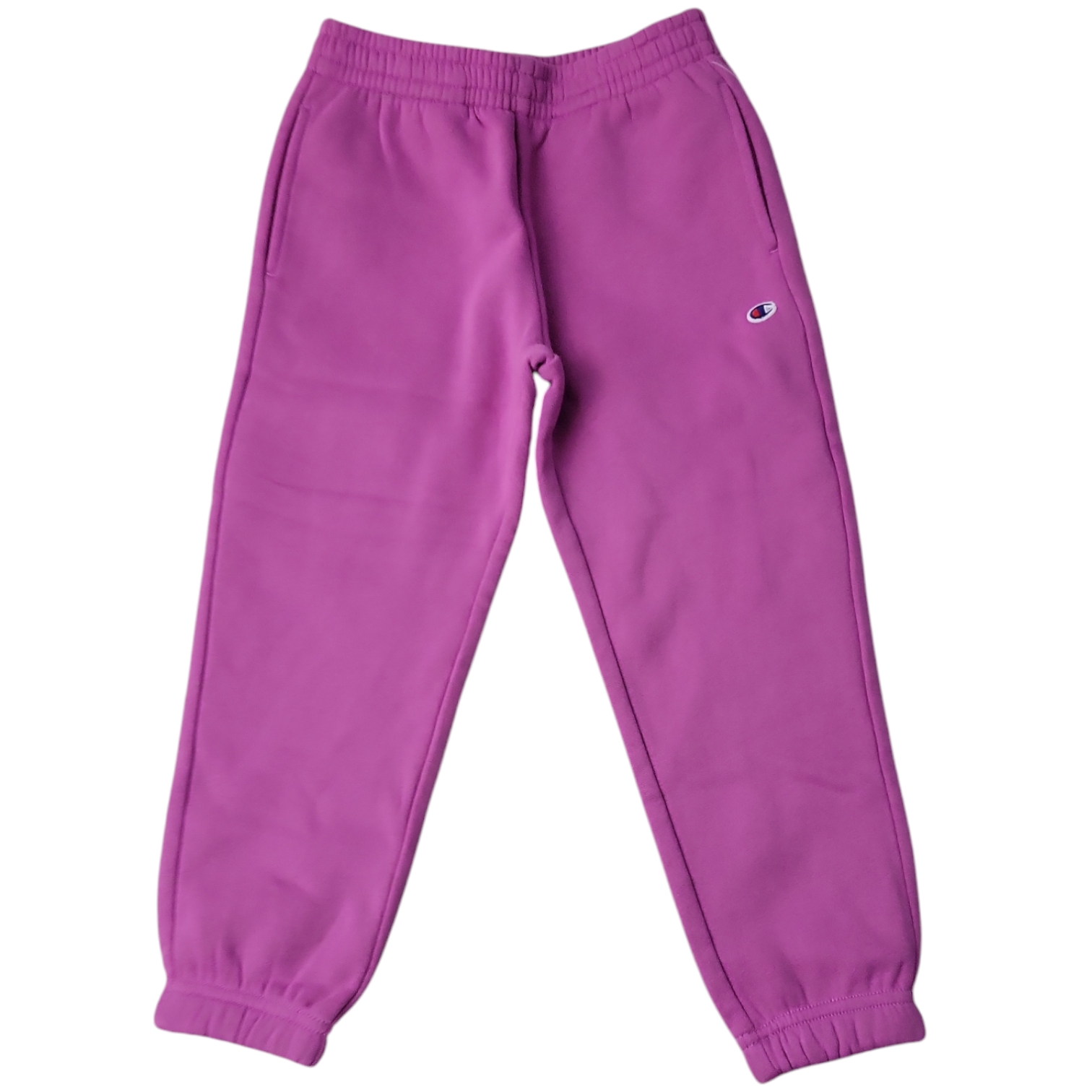 Champion Girls Side Pockets Elastic Waistband Logo Fleece Jogger - Picture 6 of 7