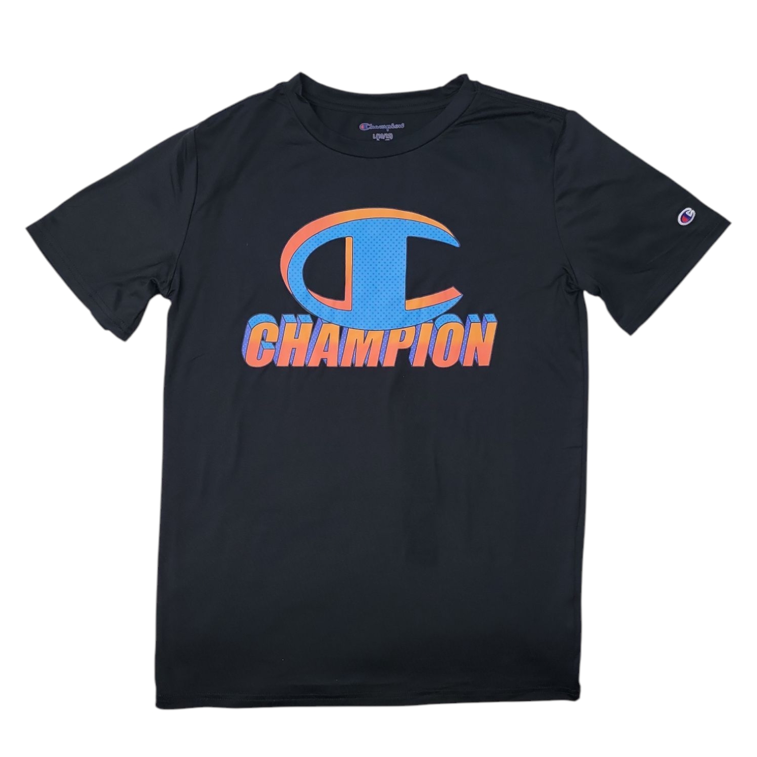 Champion Boys Crewneck Soft Active Graphic Print Top - Picture 3 of 10