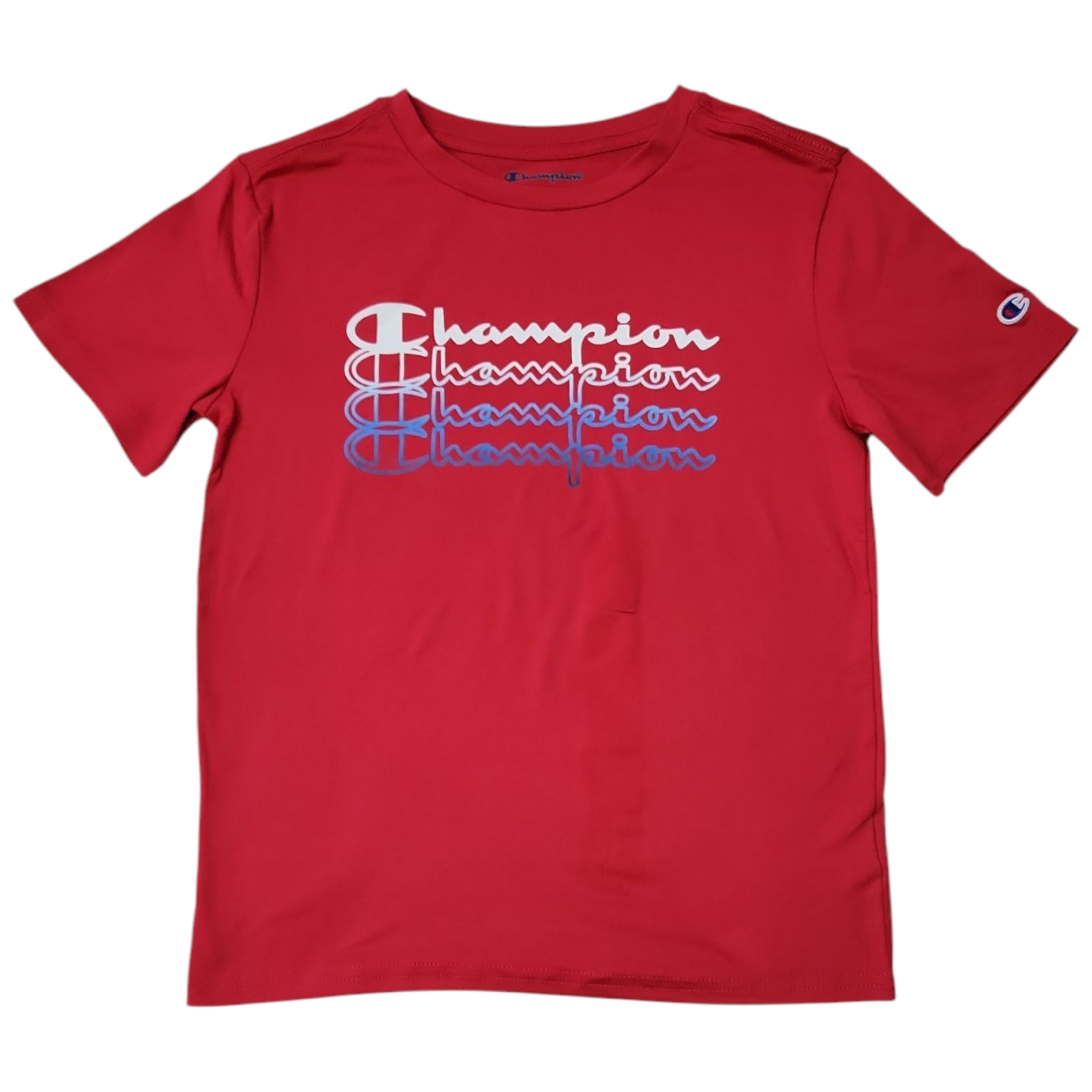 Champion Boys Crewneck Soft Active Graphic Print Top - Picture 6 of 10