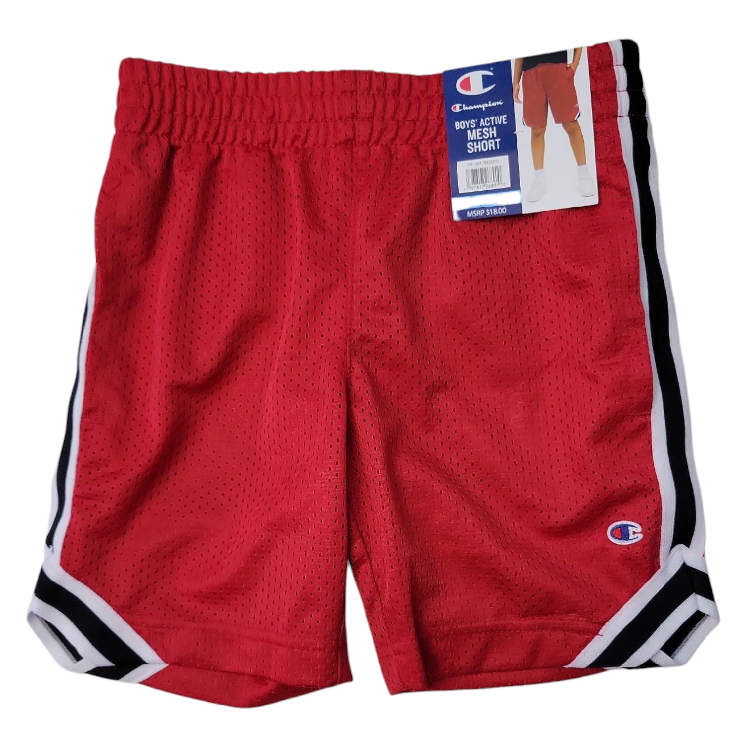 Champion Boys Pockets Soft Lightweight Active Mesh Short - Picture 5 of 6