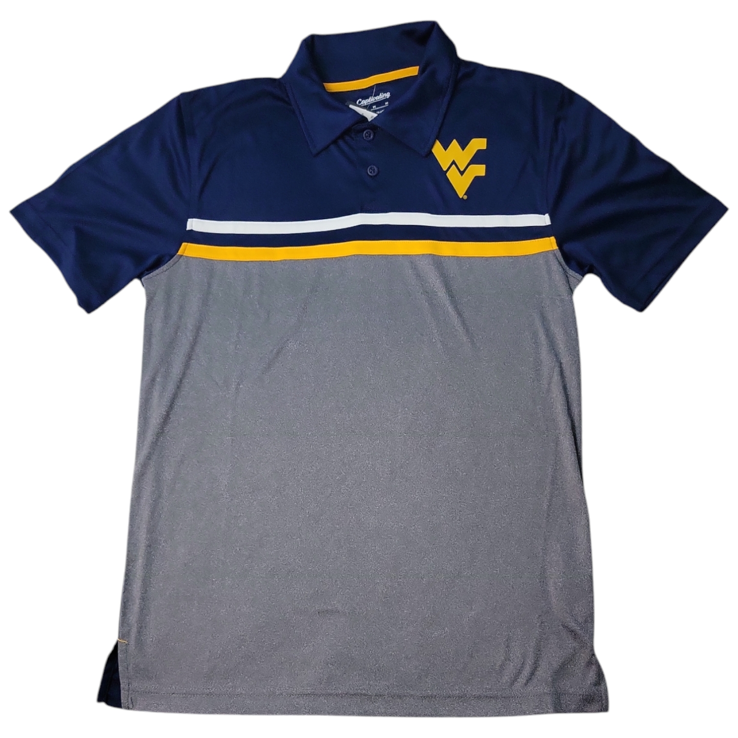 Мужское официально лицензированное NCAA поло классического кроя с коротким рукавом 4390₽