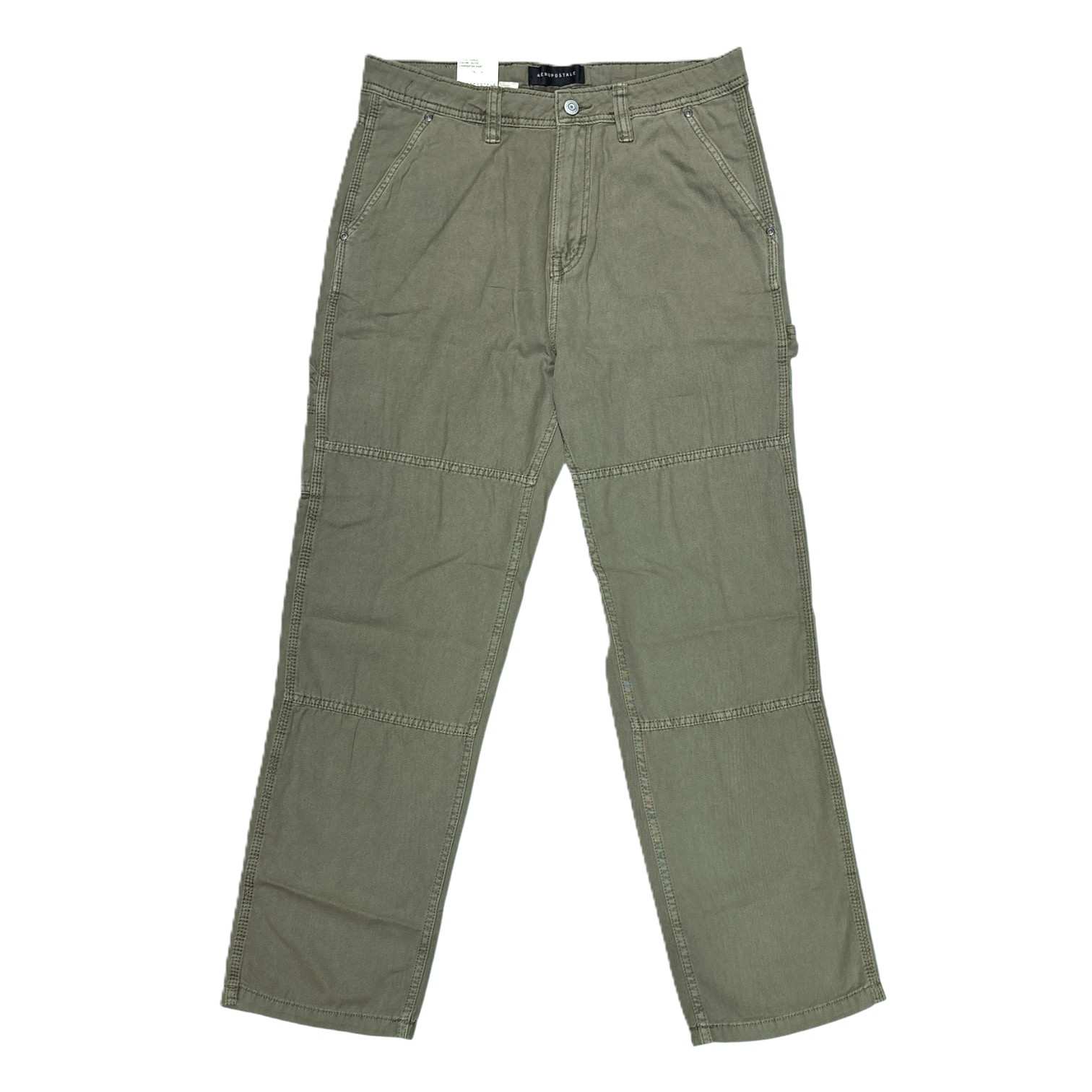 Aeropostale Men's Relaxed Fit Cotton Canvas Carpenter Pant