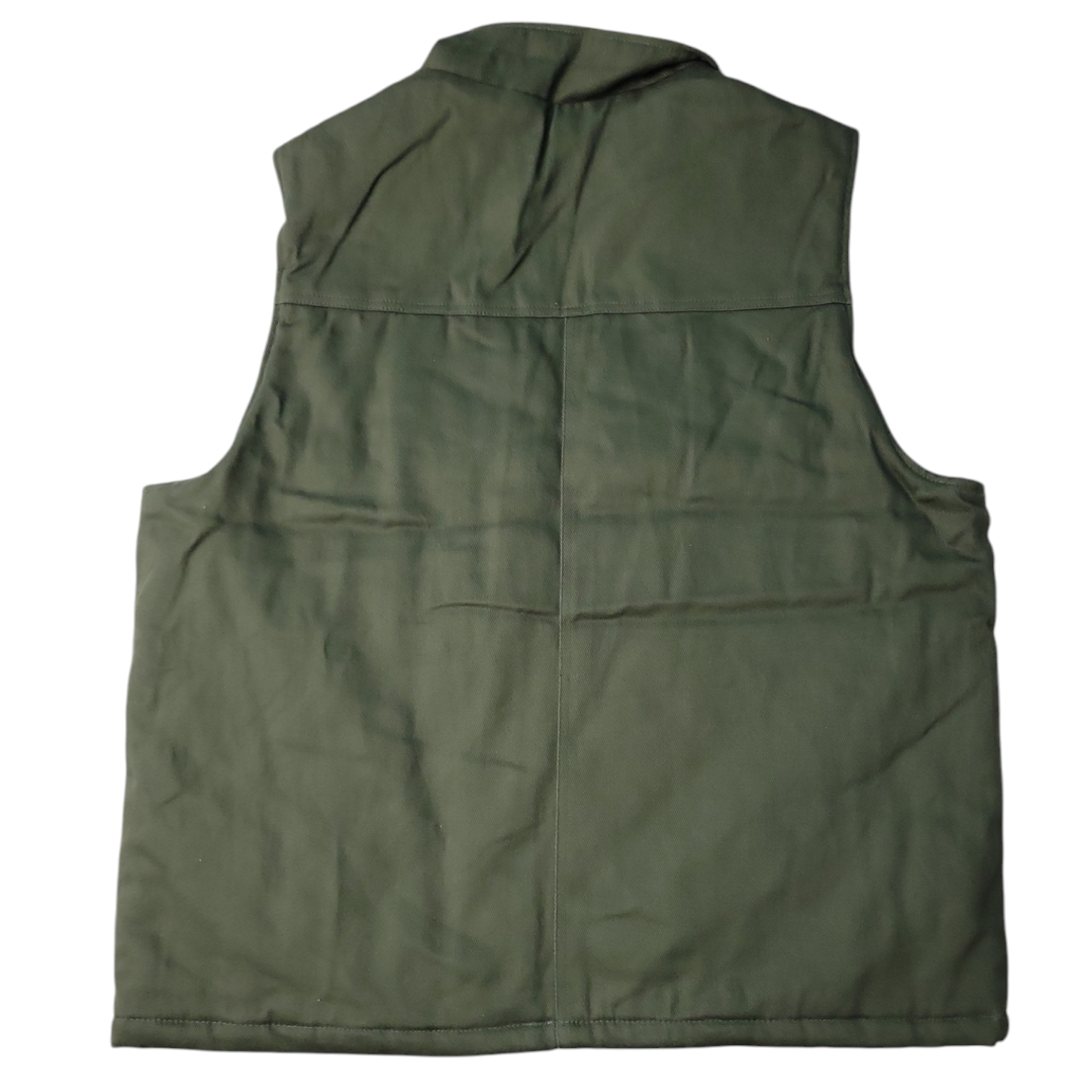 WP WEATHERPROOF Men's Sherpa Collar Full-Zip Workwear Vest - Picture 10 of 10