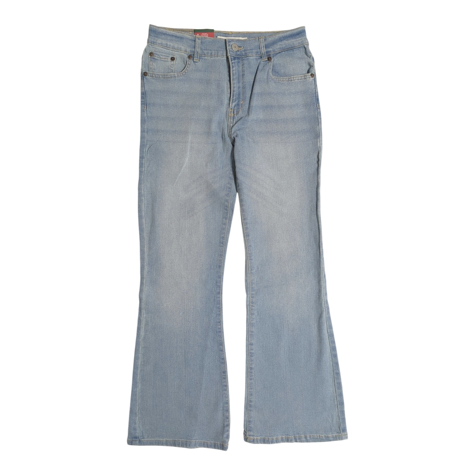 Levi's Girls Comfort Stretch Denim With Adjustable Waist Fla