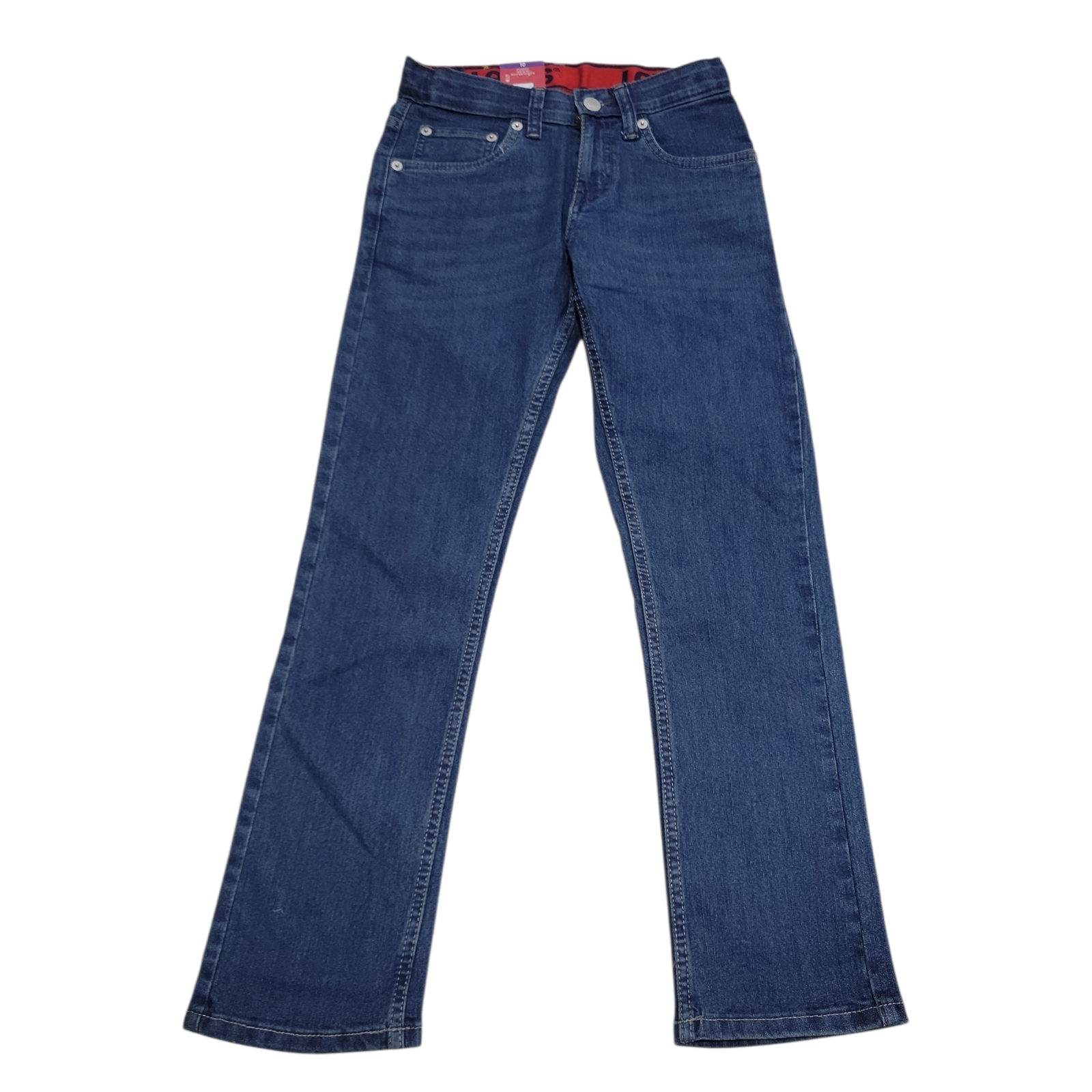 Levi's Boys 511 Slim Fit Zip Fly & Button Closure Denim Jeans