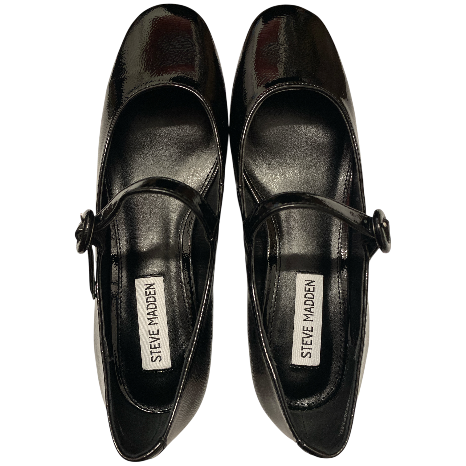 Steve Madden Women's Mary Jane Buckle Low Block Heel - Picture 6 of 21