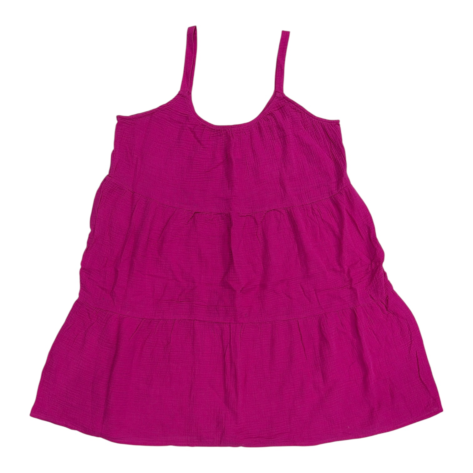 Anne Cole Women&rsquo;s Breathable 100% Cotton Gauze Ruffle Dress Cover Up
