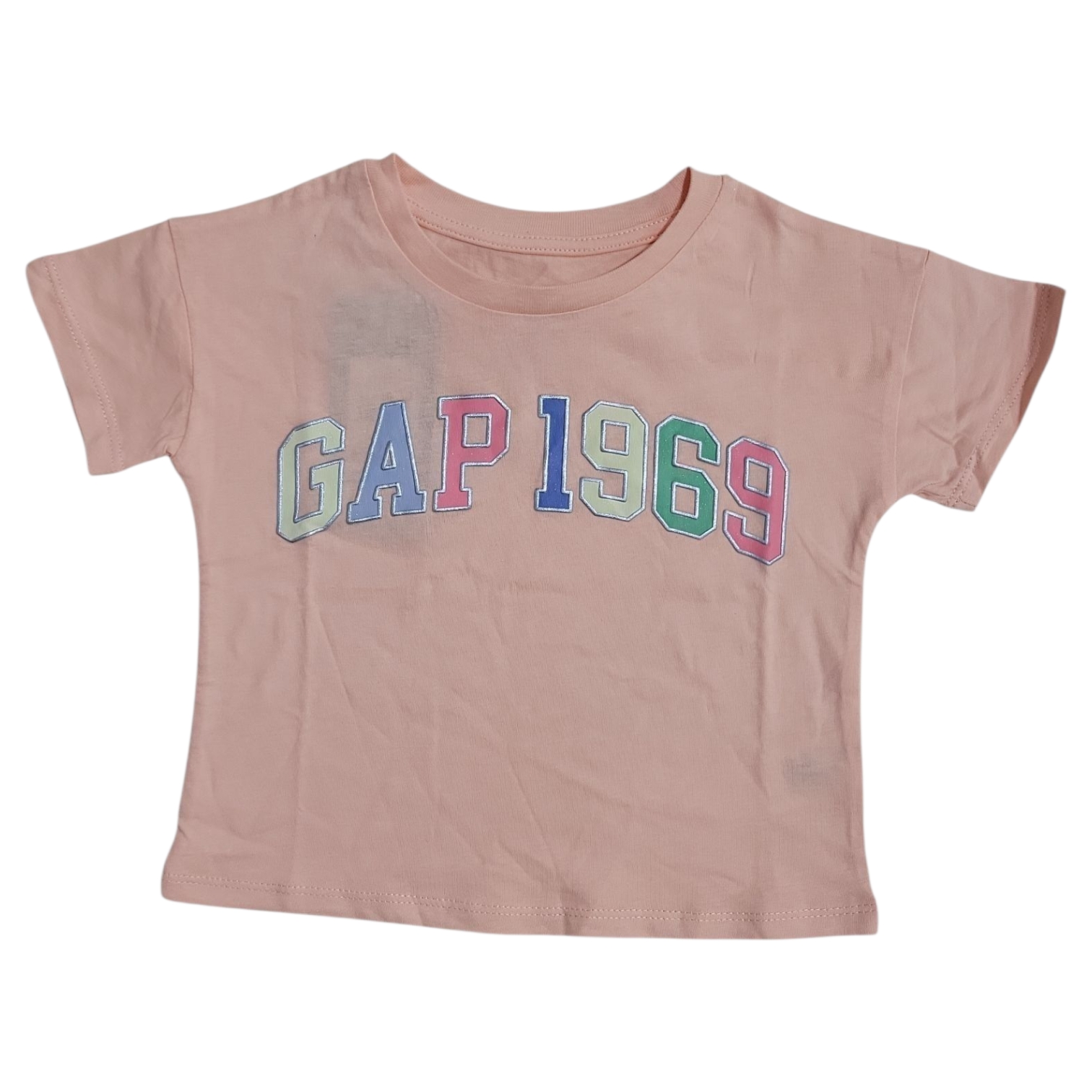 Gap Kids Girls Colorful Lightweight Short Sleeve Graphic Print Tee - Picture 4 of 6