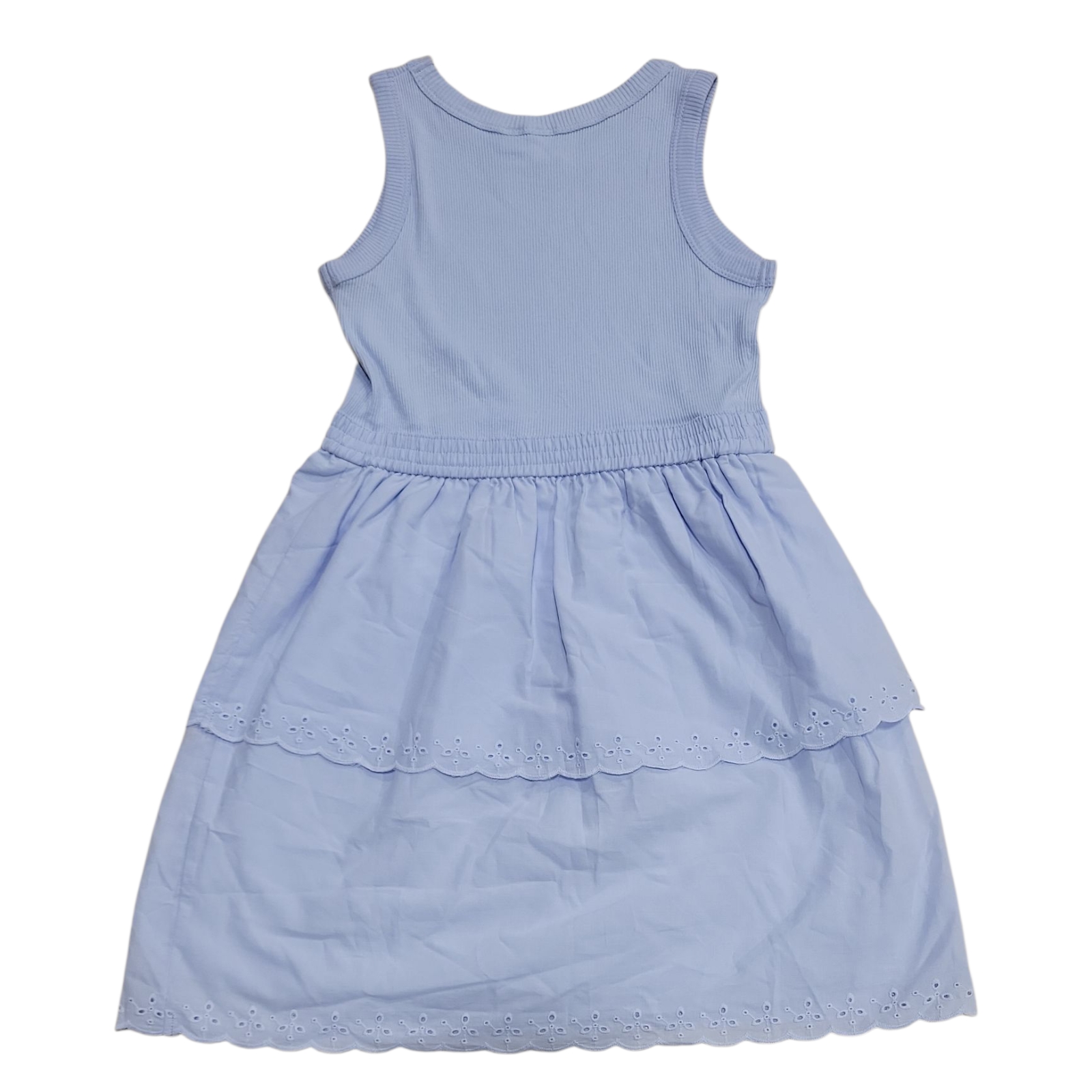 Gap Kids Girl's Colorful Soft Relaxed Fit Lightweight Cotton Sundress - Picture 5 of 8
