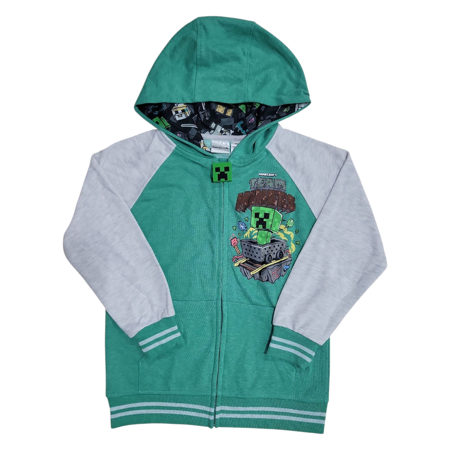 Character Boys Lightweight Full Zip Hooded French Terry Jacket - Picture 5 of 6