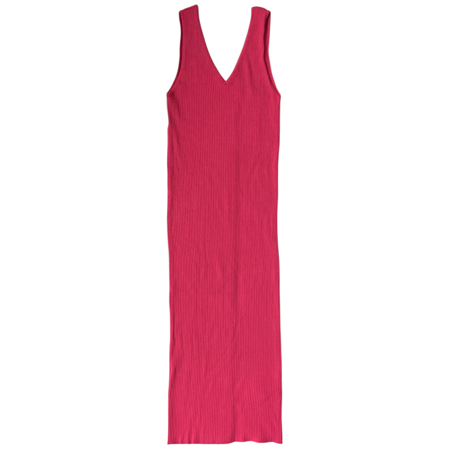 Edited by Remi Bader V-Neck Midi-Length Slim-Fit Tank Dress - Picture 3 of 3