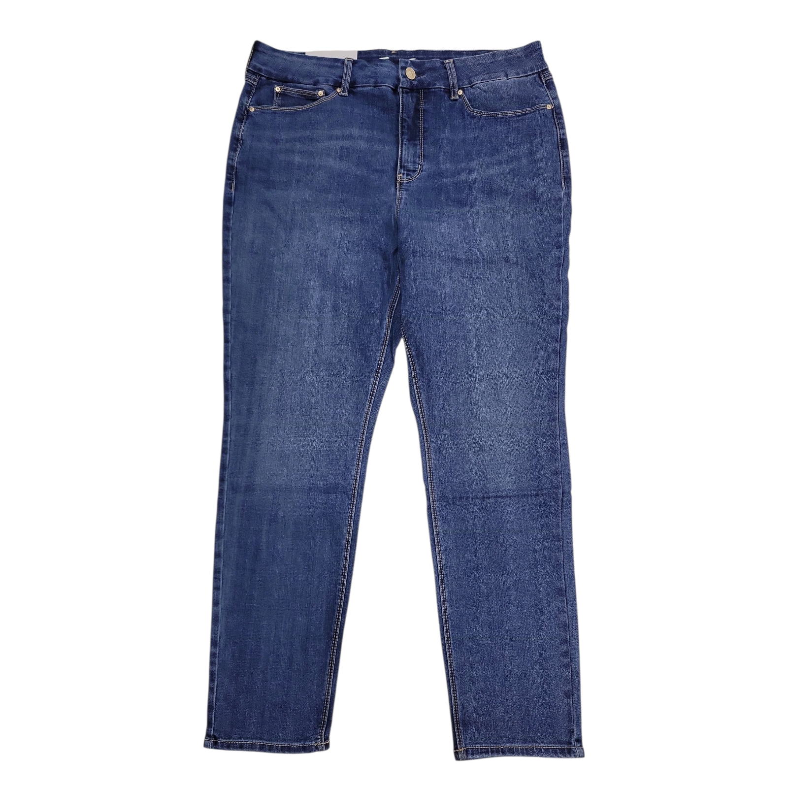 Seven7 Women's Tummyless High Rise Comfortable Stretch Skinny Jean