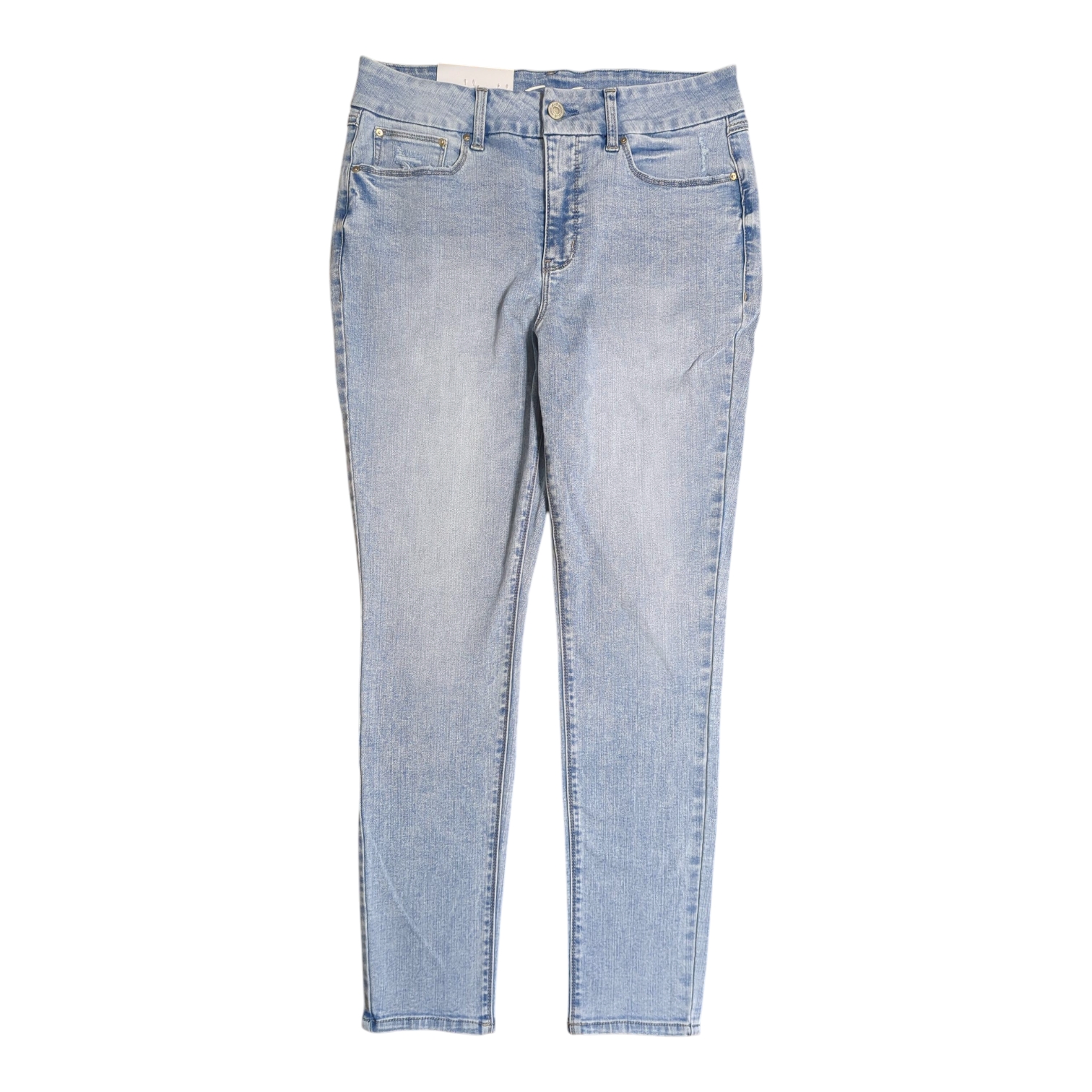 Seven7 Women's Tummyless High Rise Comfortable Stretch Skinny Jean