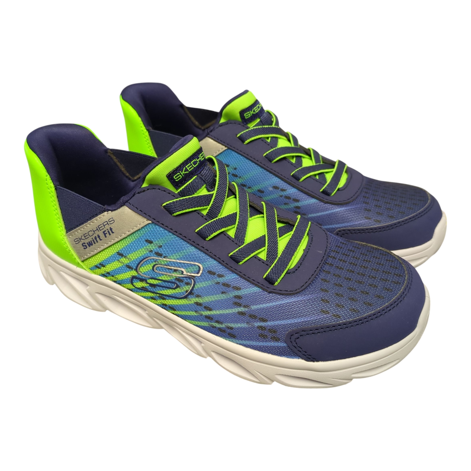 Skechers Boys Lightweight Hands Free Swift Fit Flex Glide Sneaker