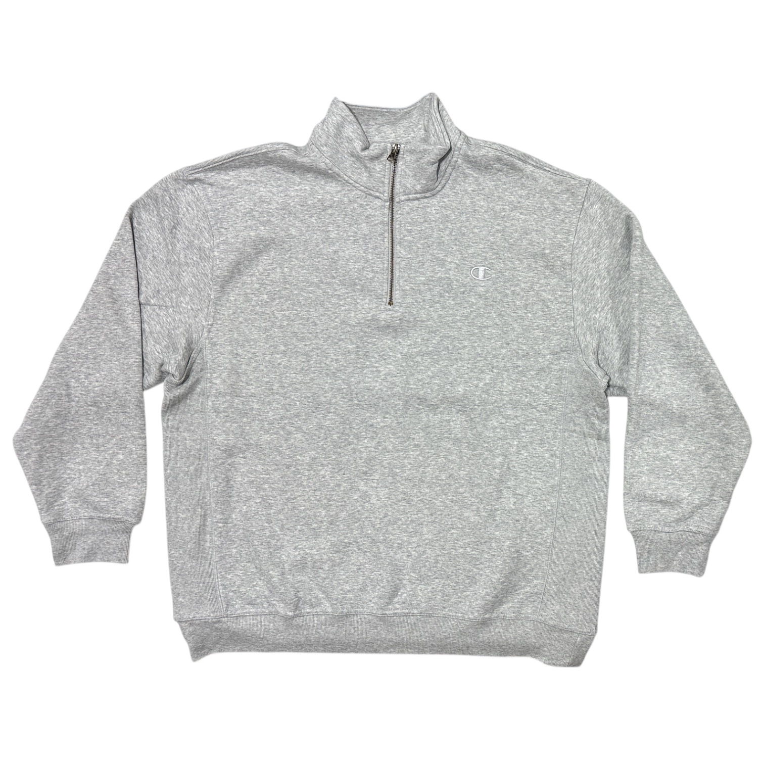 Champion Mens Midweight Embroidered Logo Quarter-Zip Mock Neck Pullover 4790₽