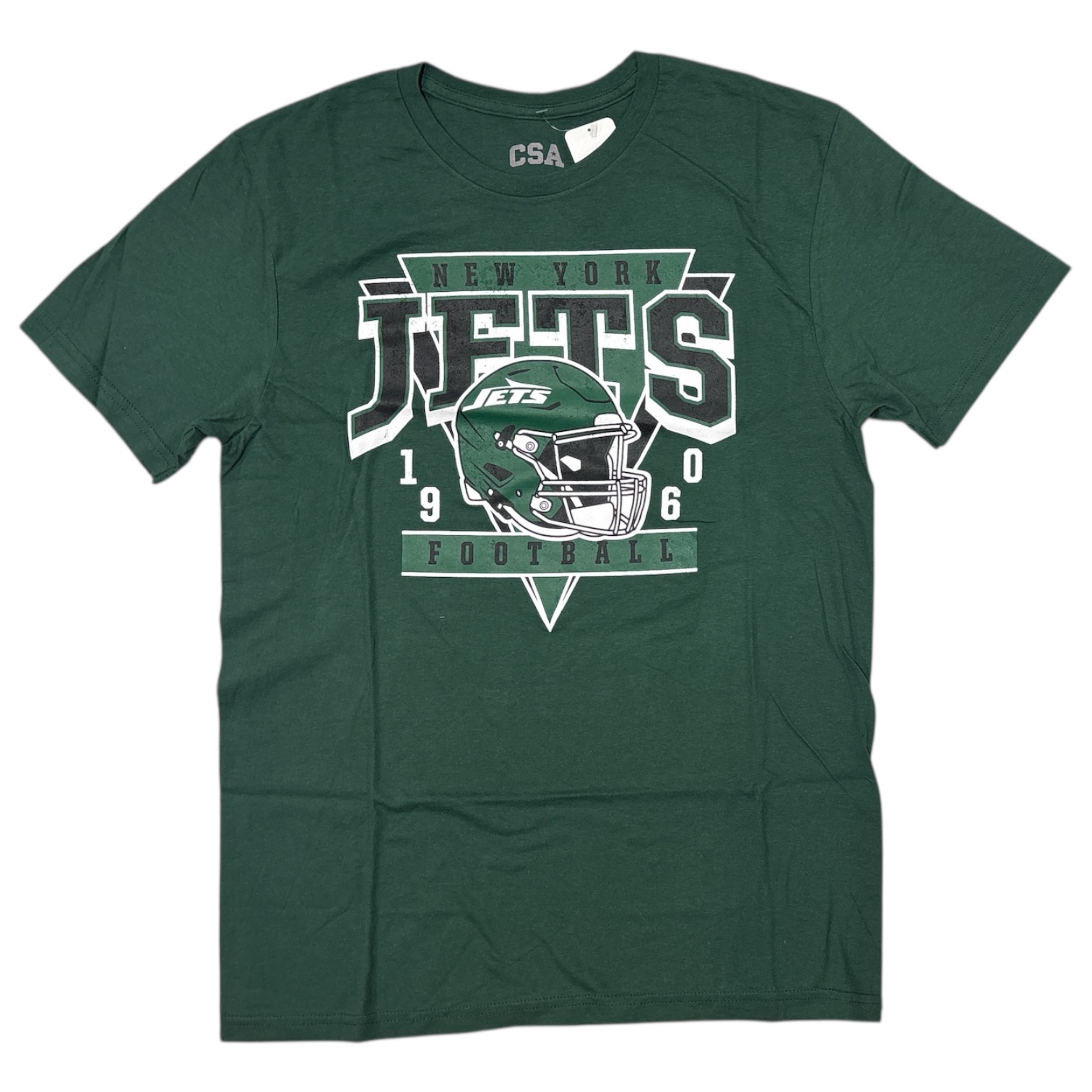 CSA Men's NFL Soft Comfortable Graphic Print Short Sleeve T-Shirt