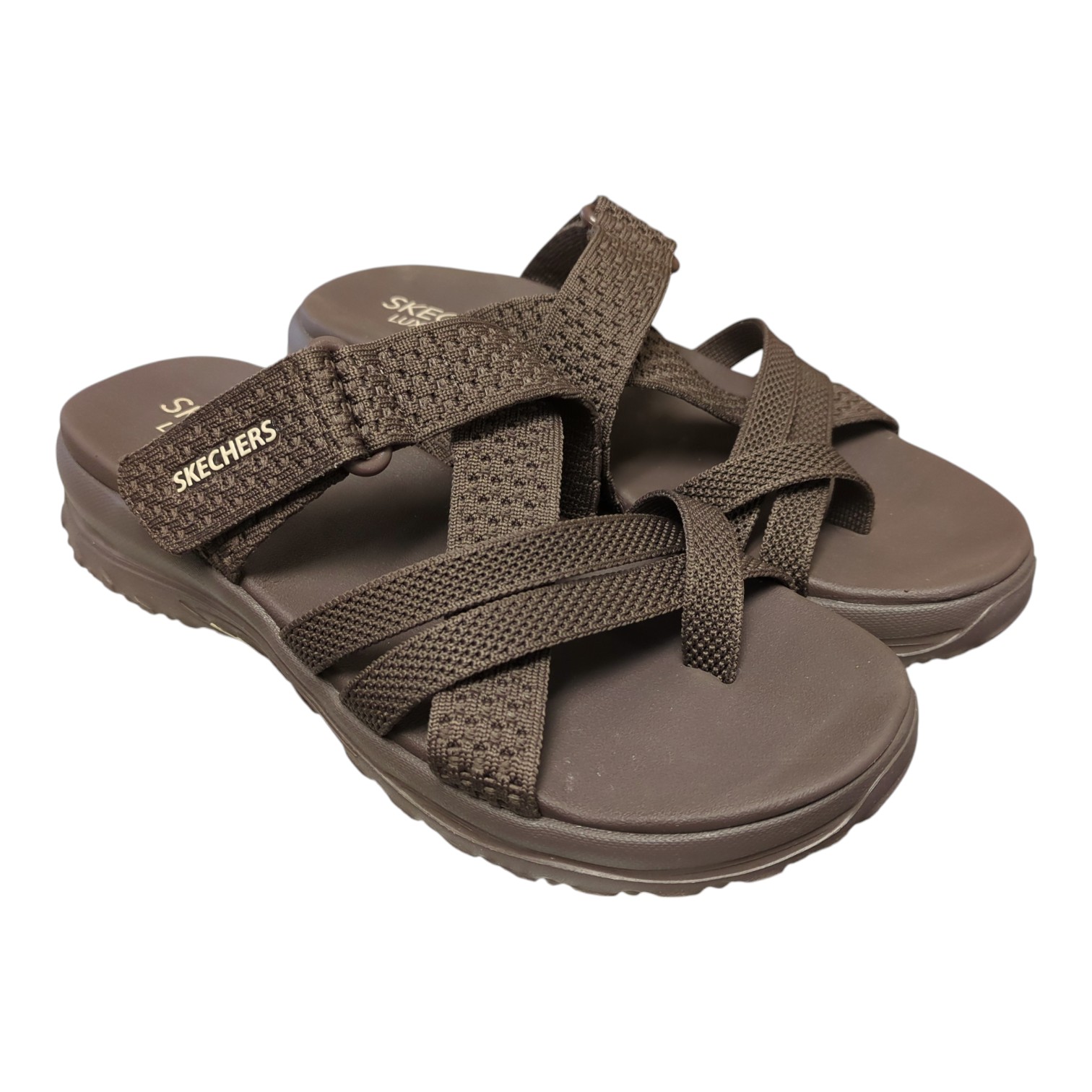 Skechers Women’s Lightweight & Flexible Everyday Strappy Slide Sandal