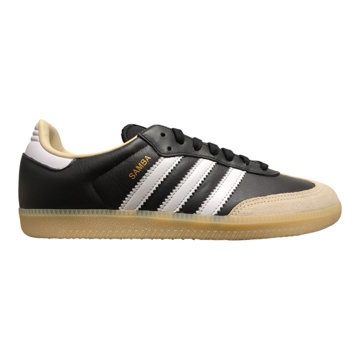 Size 4 - adidas Samba OG Low White Black Gum for sale online | eBay