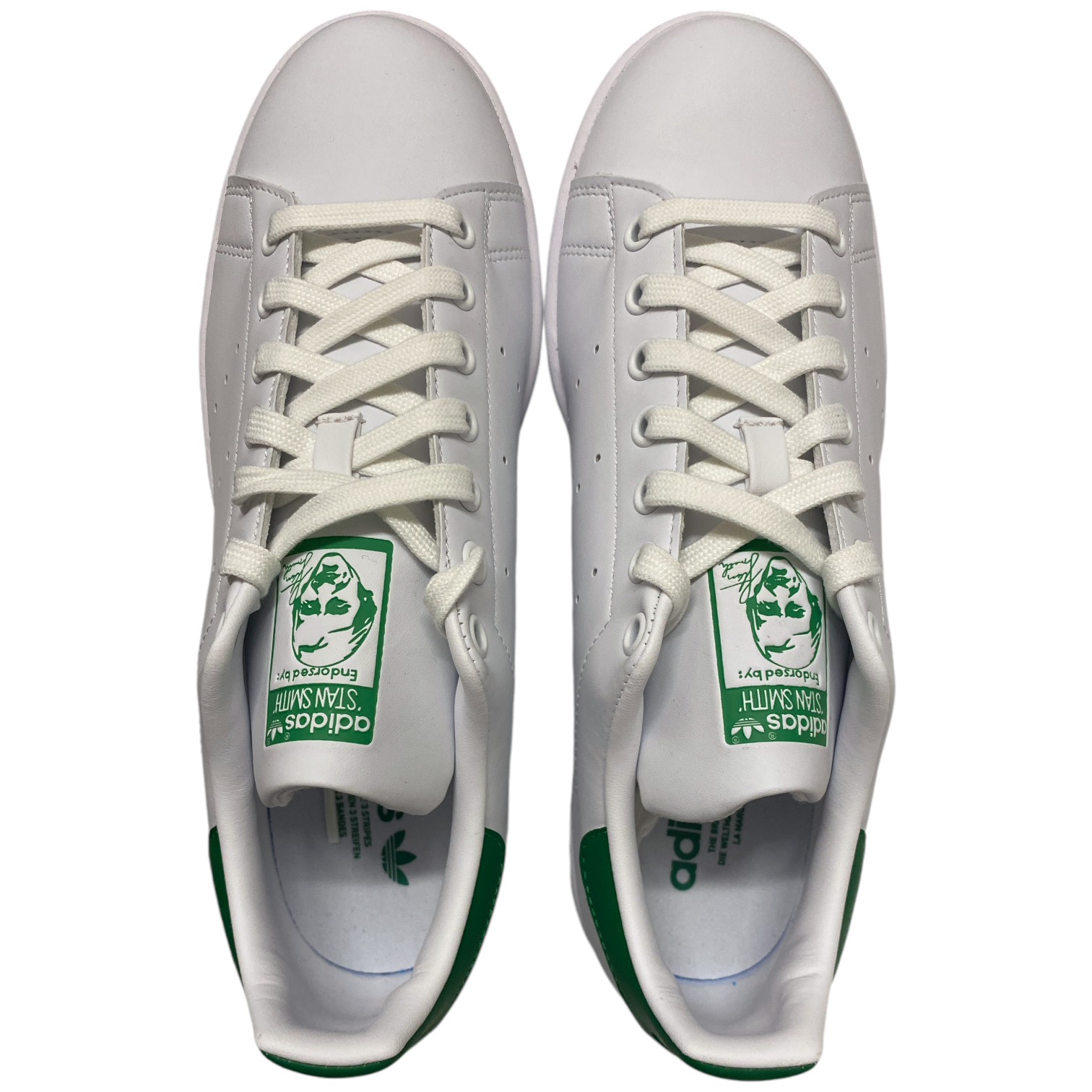 Adidas Men's Stan Smith Vegan Leather Low Top Sneaker - Picture 18 of 25