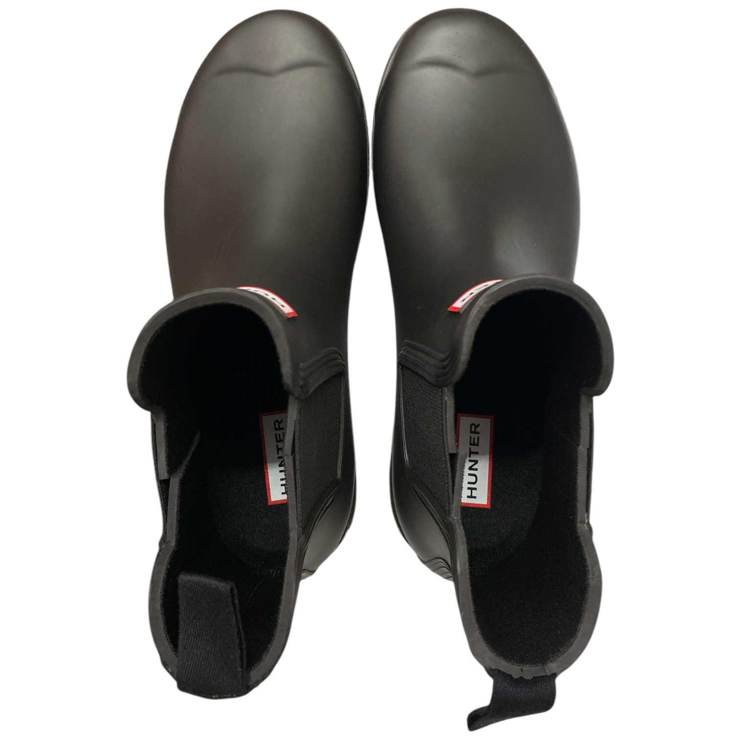 HUNTER Stivaletto donna originale impermeabile Chelsea gomma pull-on - Foto 6 di 25