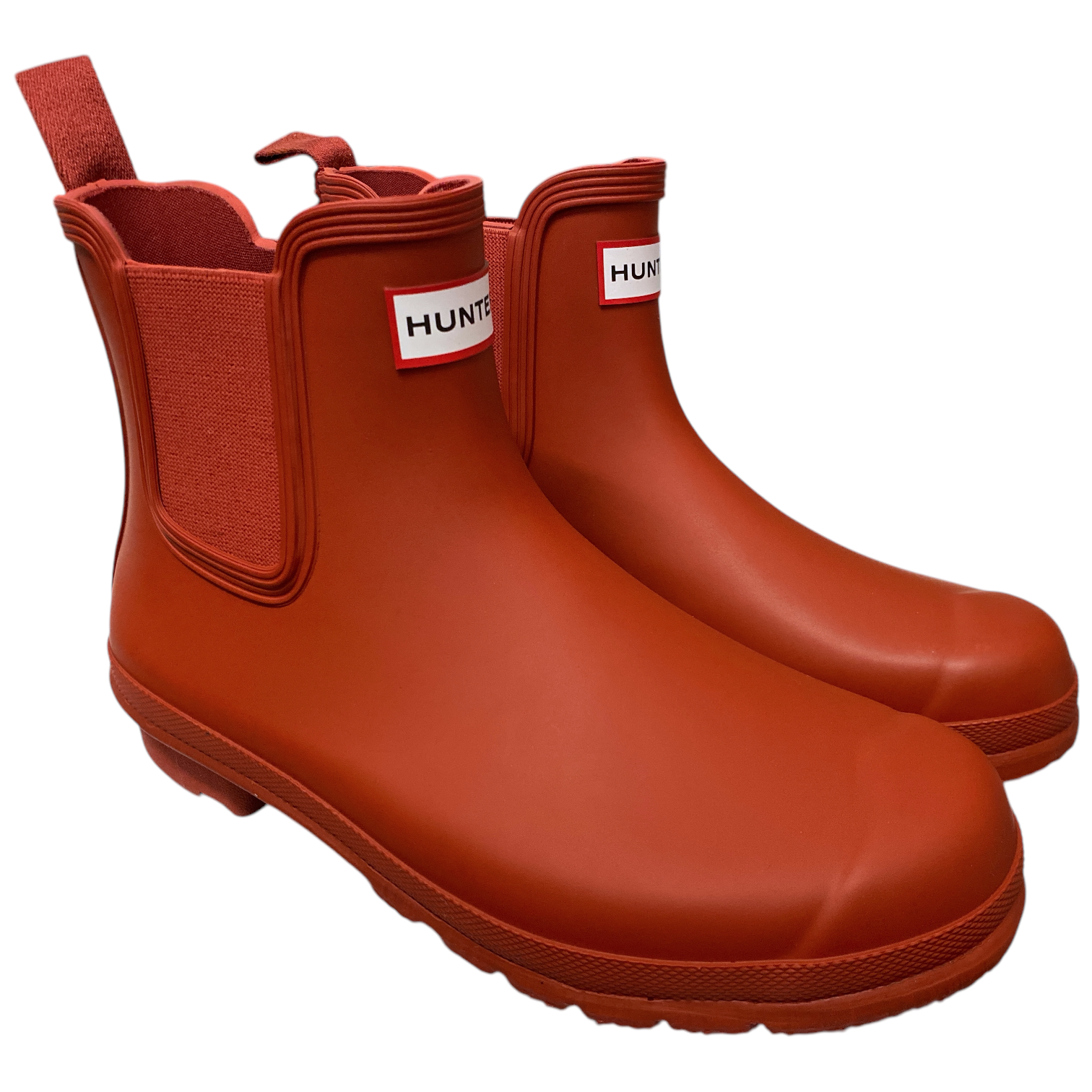 HUNTER Stivaletto donna originale impermeabile Chelsea gomma pull-on - Foto 14 di 25