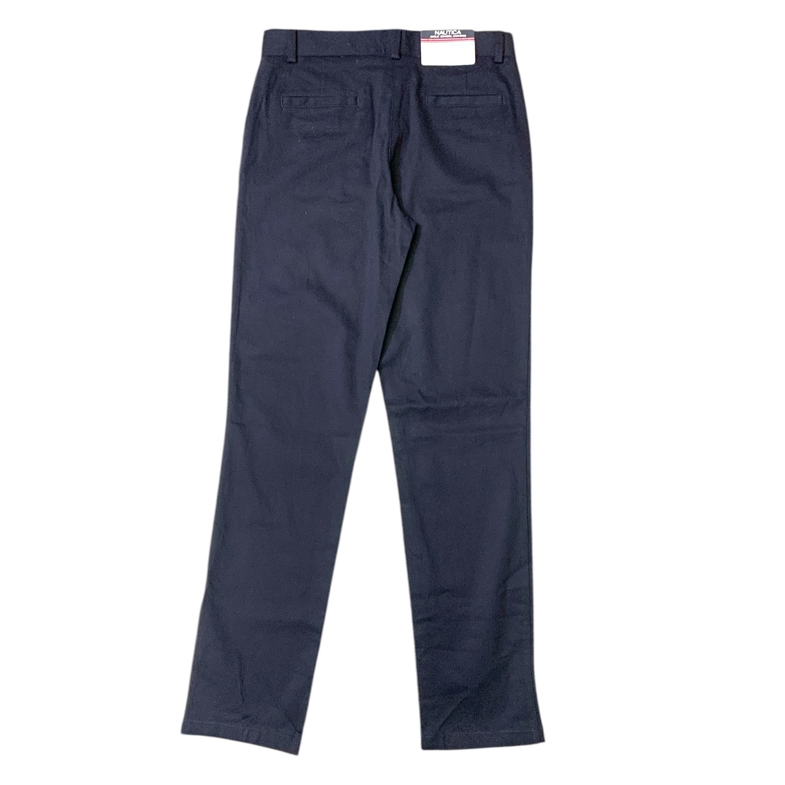 Nautica Youth Girl's Easy Care Adjustable Waist School Uniform Pants, NDD0023Q - Picture 6 of 6