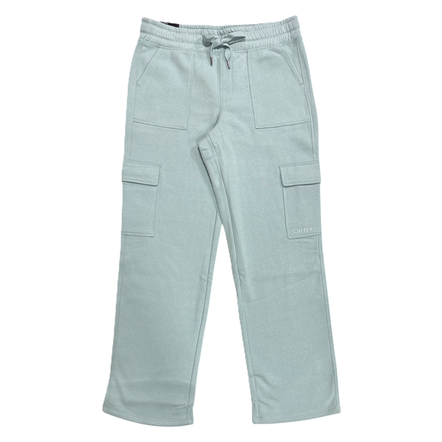 DKNY Women’s Midweight Classic Straight Leg Cargo Sweatpant