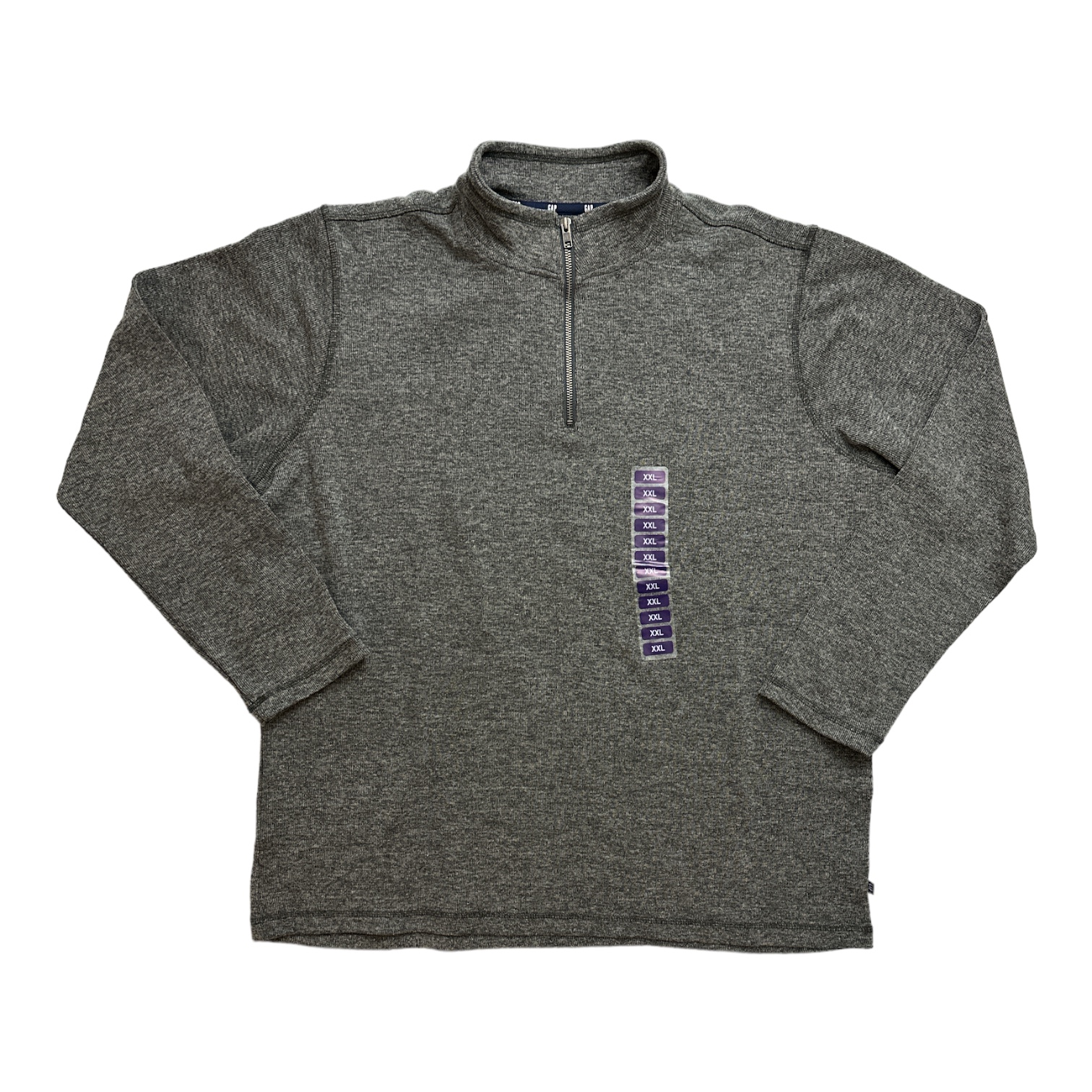 Gap Men's Half Zip Mock Neck Sweater Size Small Midnight for sale
