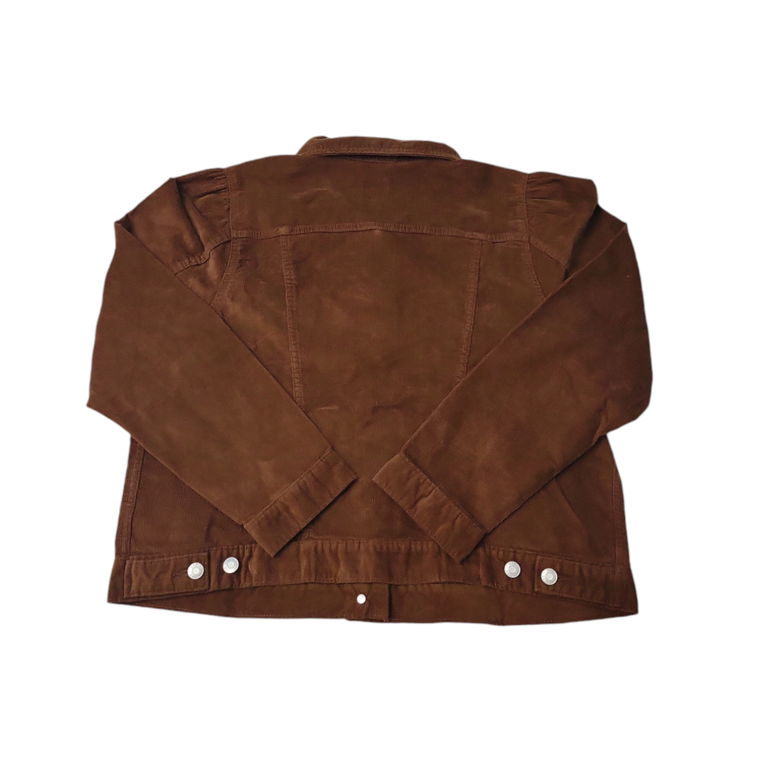 Gap Women's Classic Fit Chest & Welt Pockets Corduroy Long Sleeve Jacket - Picture 4 of 7