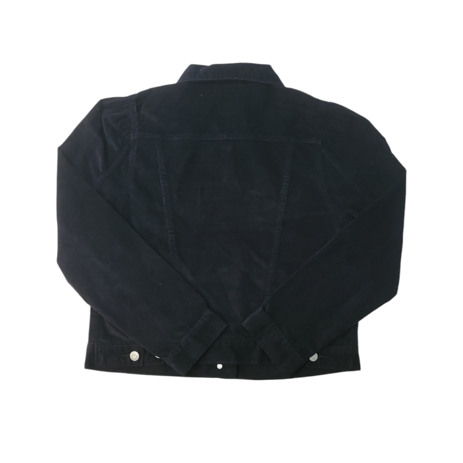 Gap Women's Classic Fit Chest & Welt Pockets Corduroy Long Sleeve Jacket - Picture 7 of 7