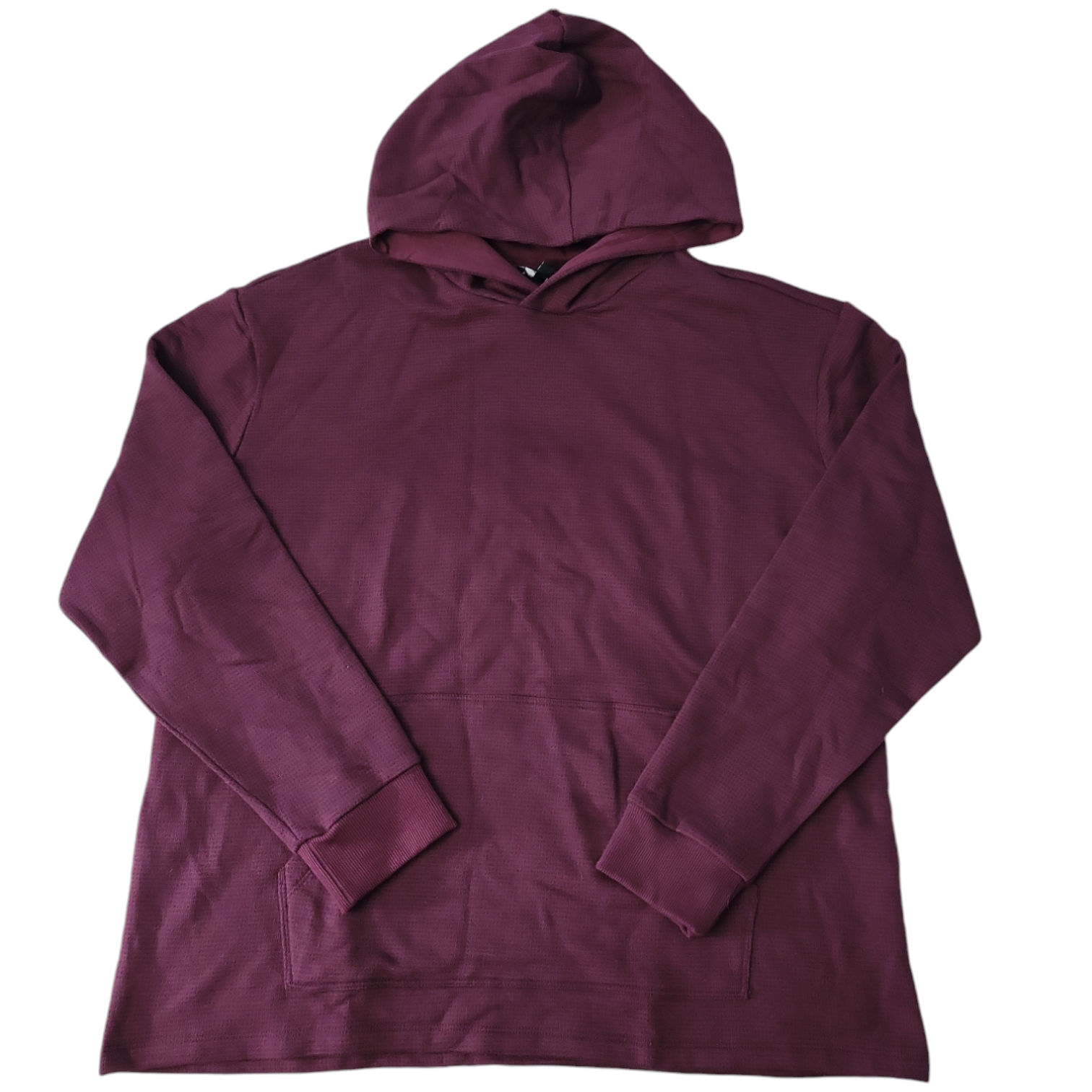 Легкая в уходе мужская толстовка с капюшоном Express Mens Kangaroo Pocket из мягкого трикотажа с текстурой