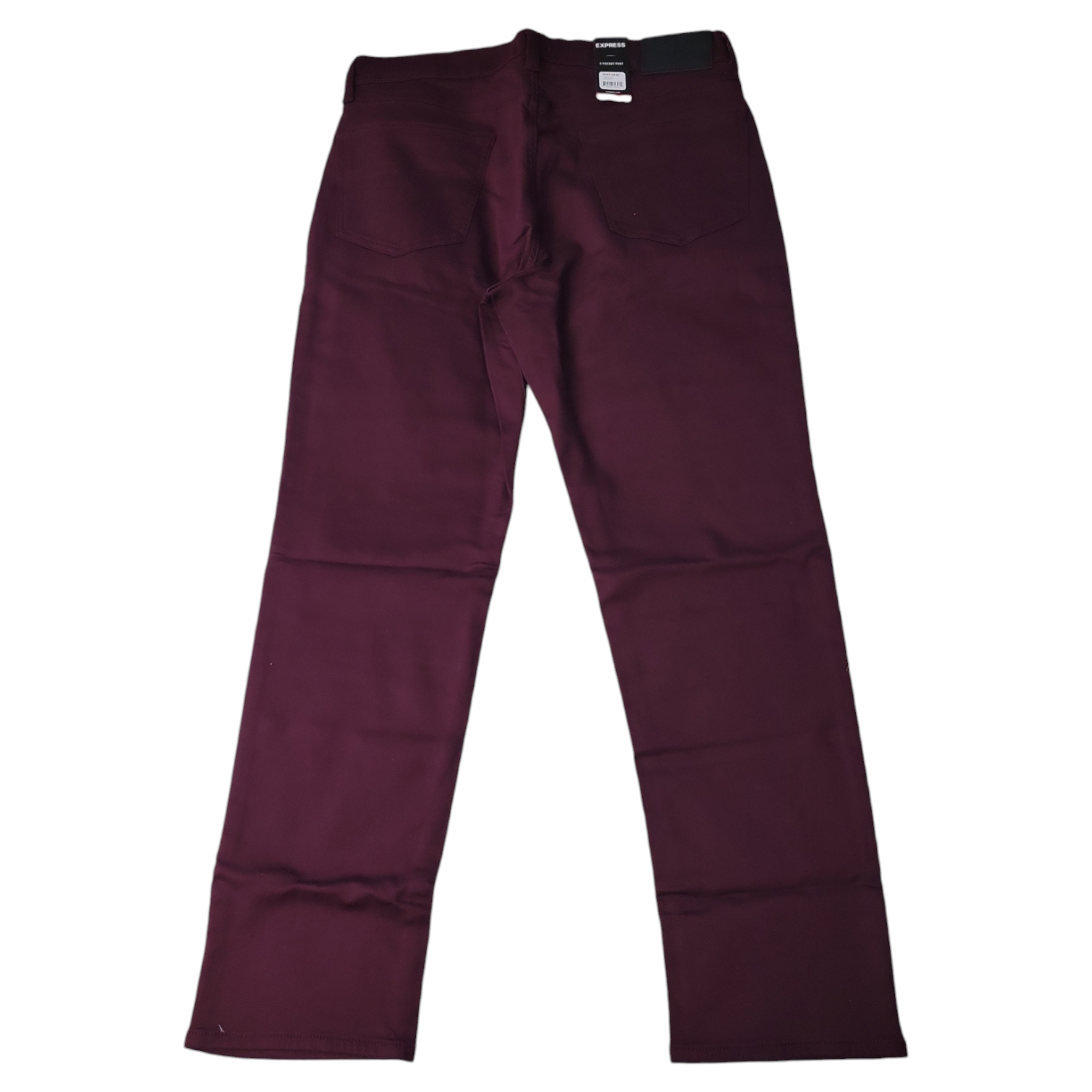 Express Men's Slim Fit Soft Cotton Zip/Button Closure 5 Pocket Pant - Picture 8 of 8
