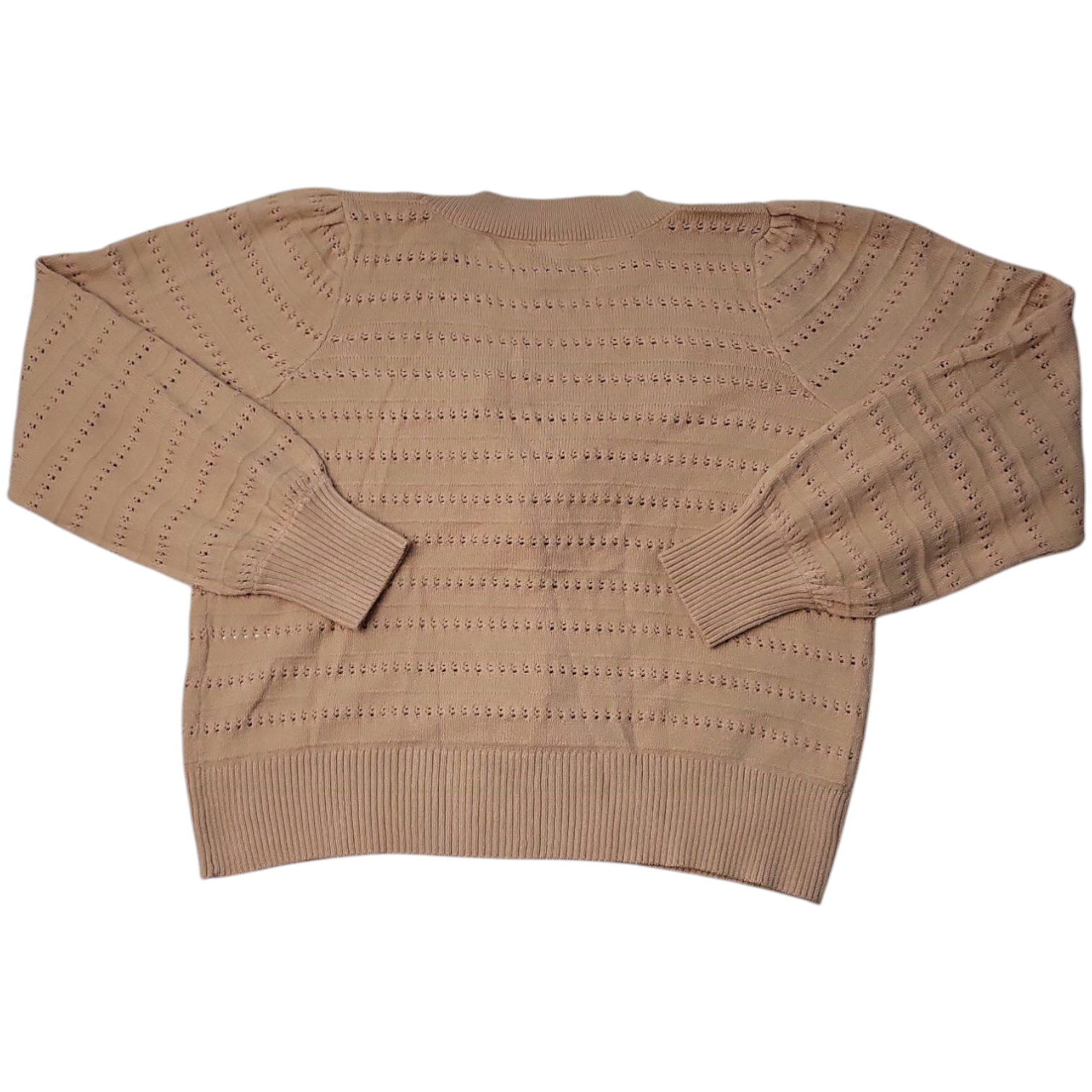 Express Women's Relaxed Fit Soft Cozy Stylish Bow Cardigan - Picture 9 of 10