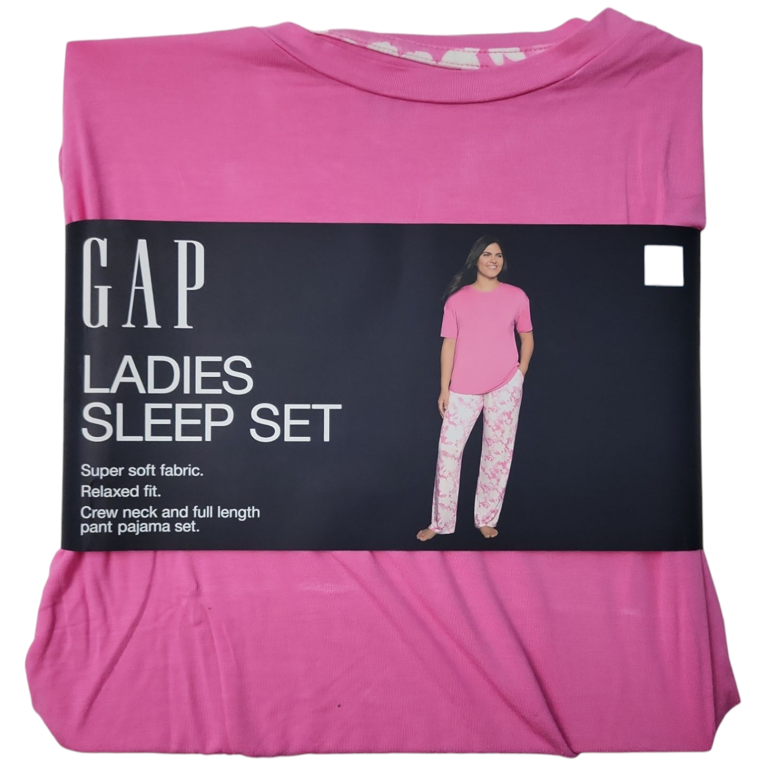 Gap Women's 2-Piece Soft Jersey Short Sleeve Pajama Set - Picture 10 of 11