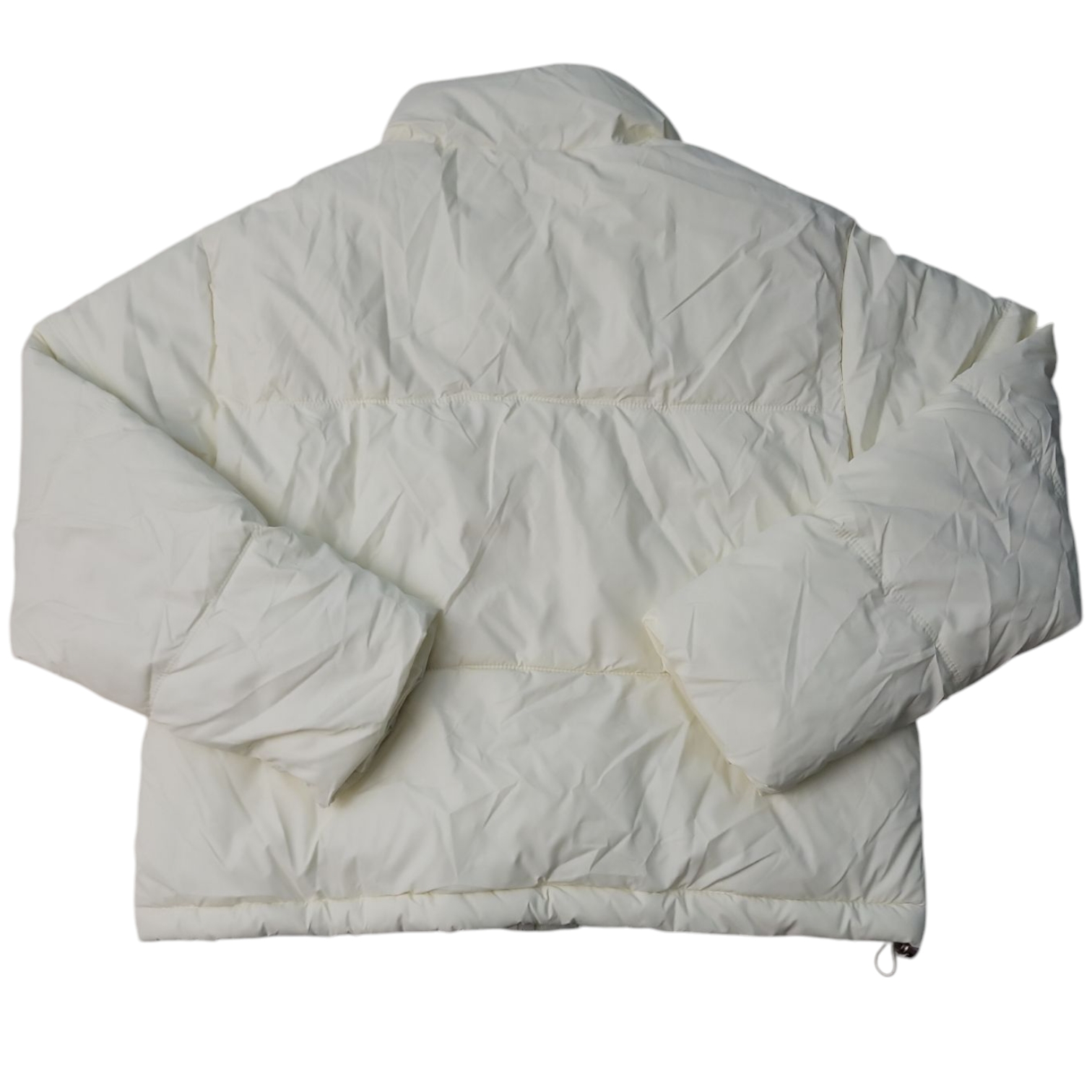 Express Women's Snap Buttons Cropped Puffer Jacket - Picture 10 of 10